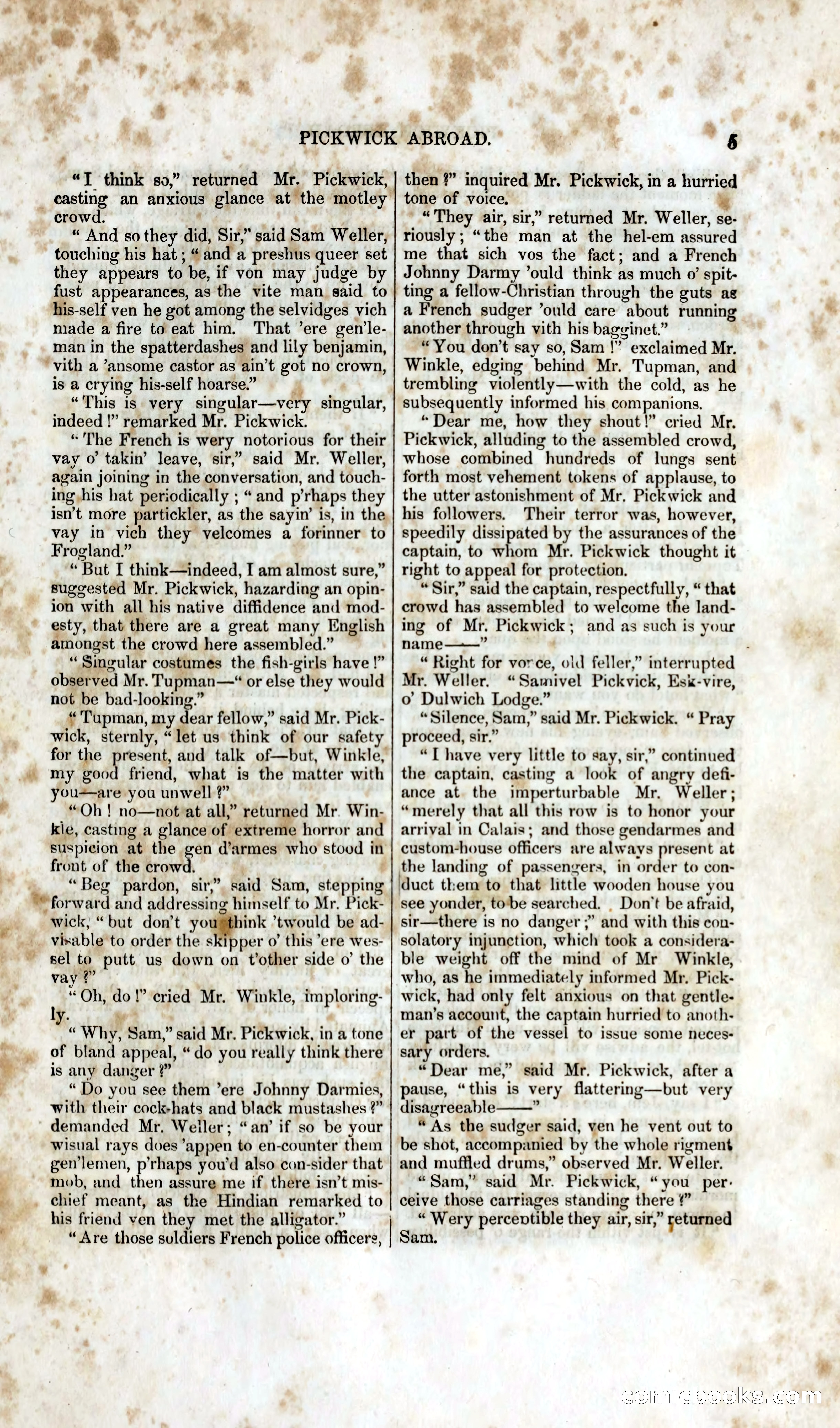 Pickwick Abroad: A Companion to the Pickwick Papers — page 11 of 400
