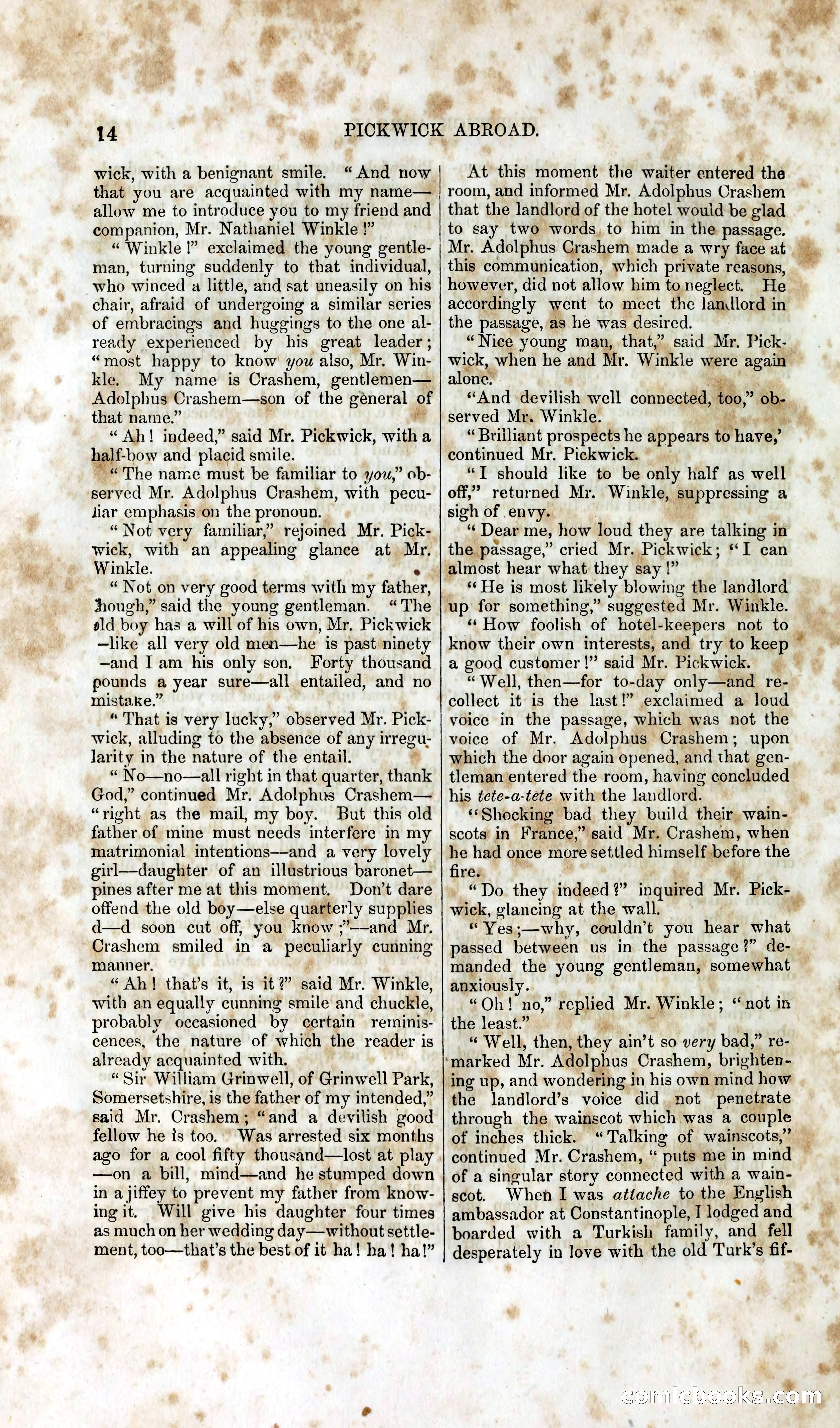 Pickwick Abroad: A Companion to the Pickwick Papers — page 20 of 400