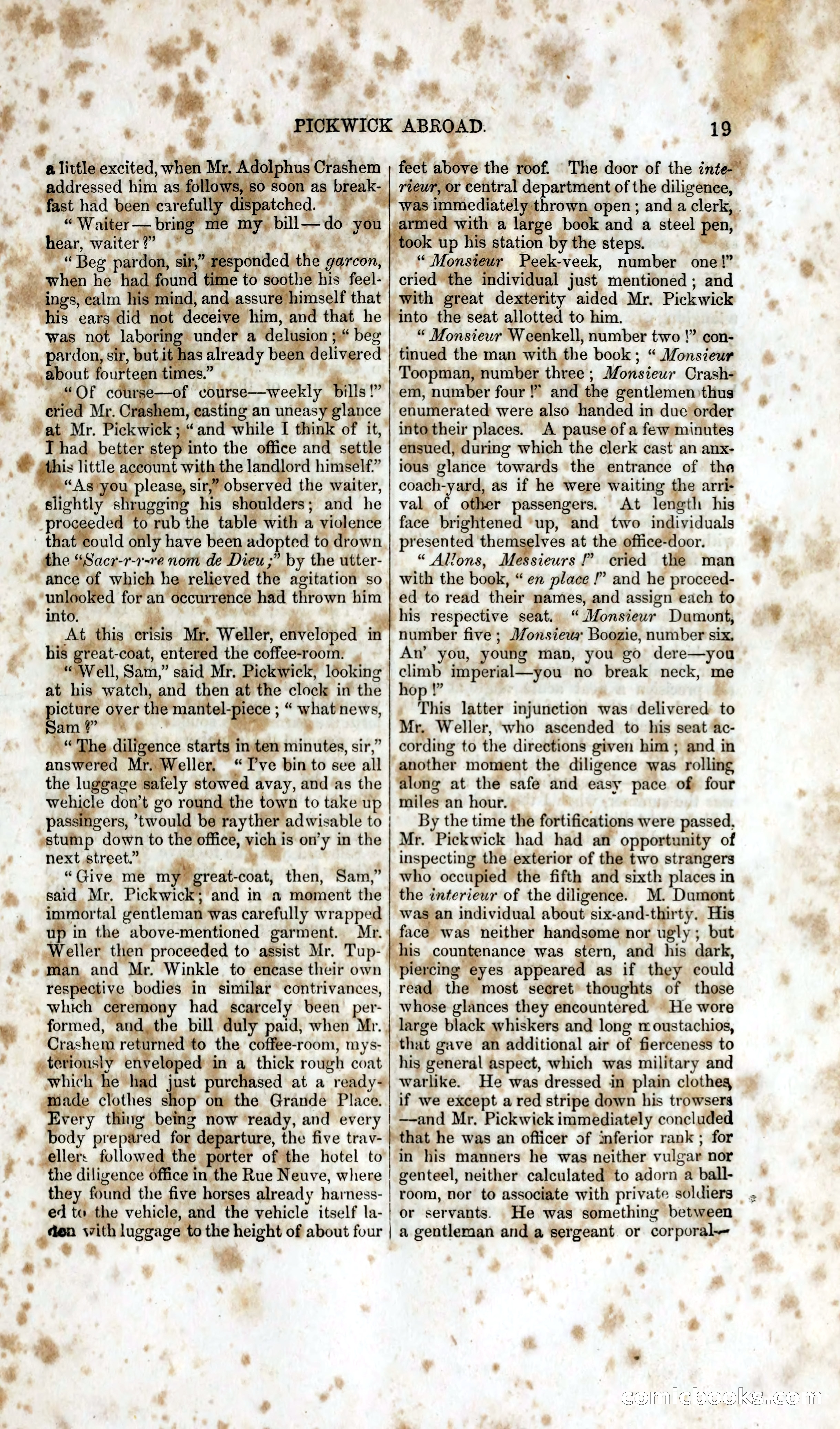 Pickwick Abroad: A Companion to the Pickwick Papers — page 27 of 400