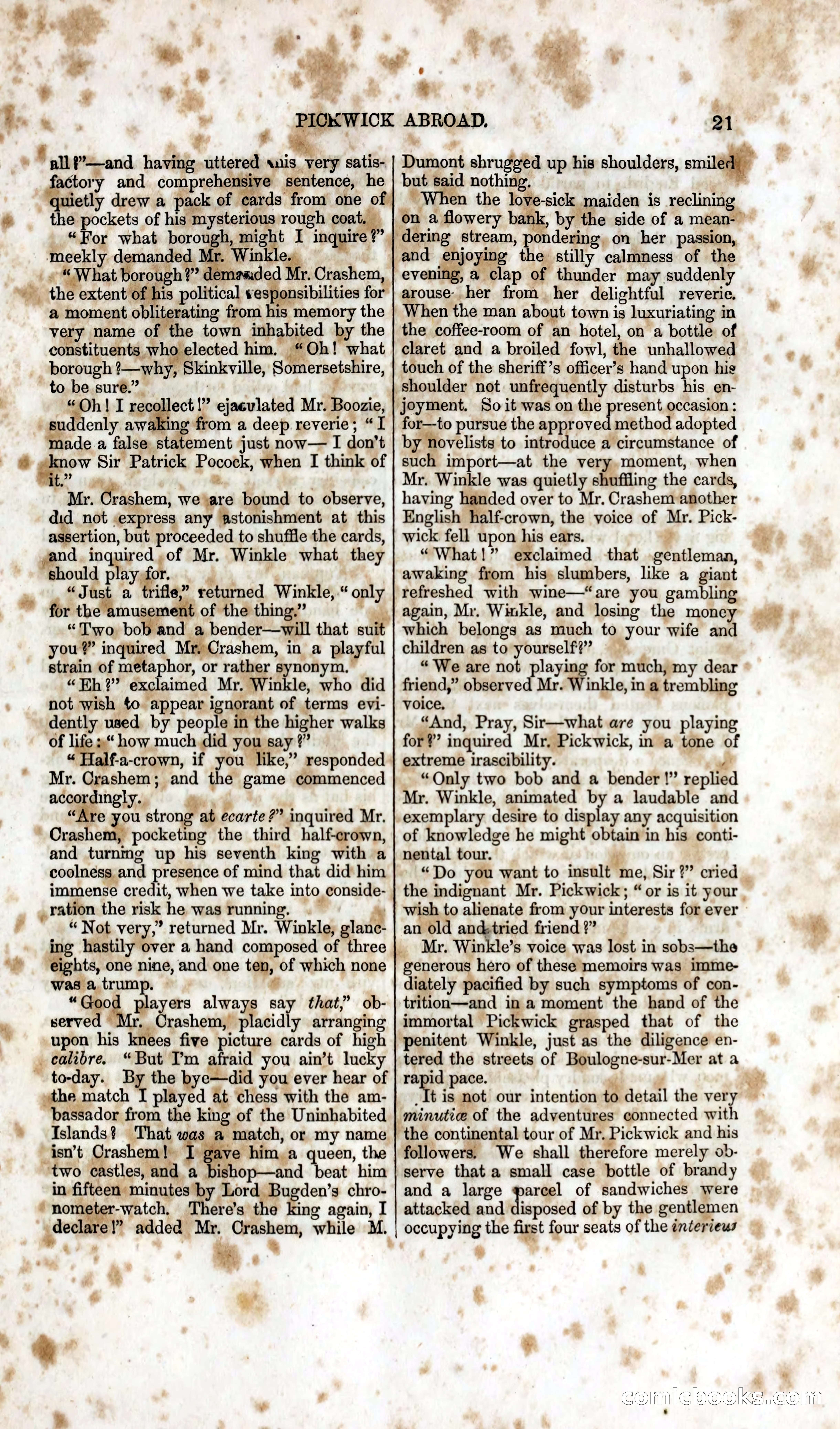 Pickwick Abroad: A Companion to the Pickwick Papers — page 29 of 400