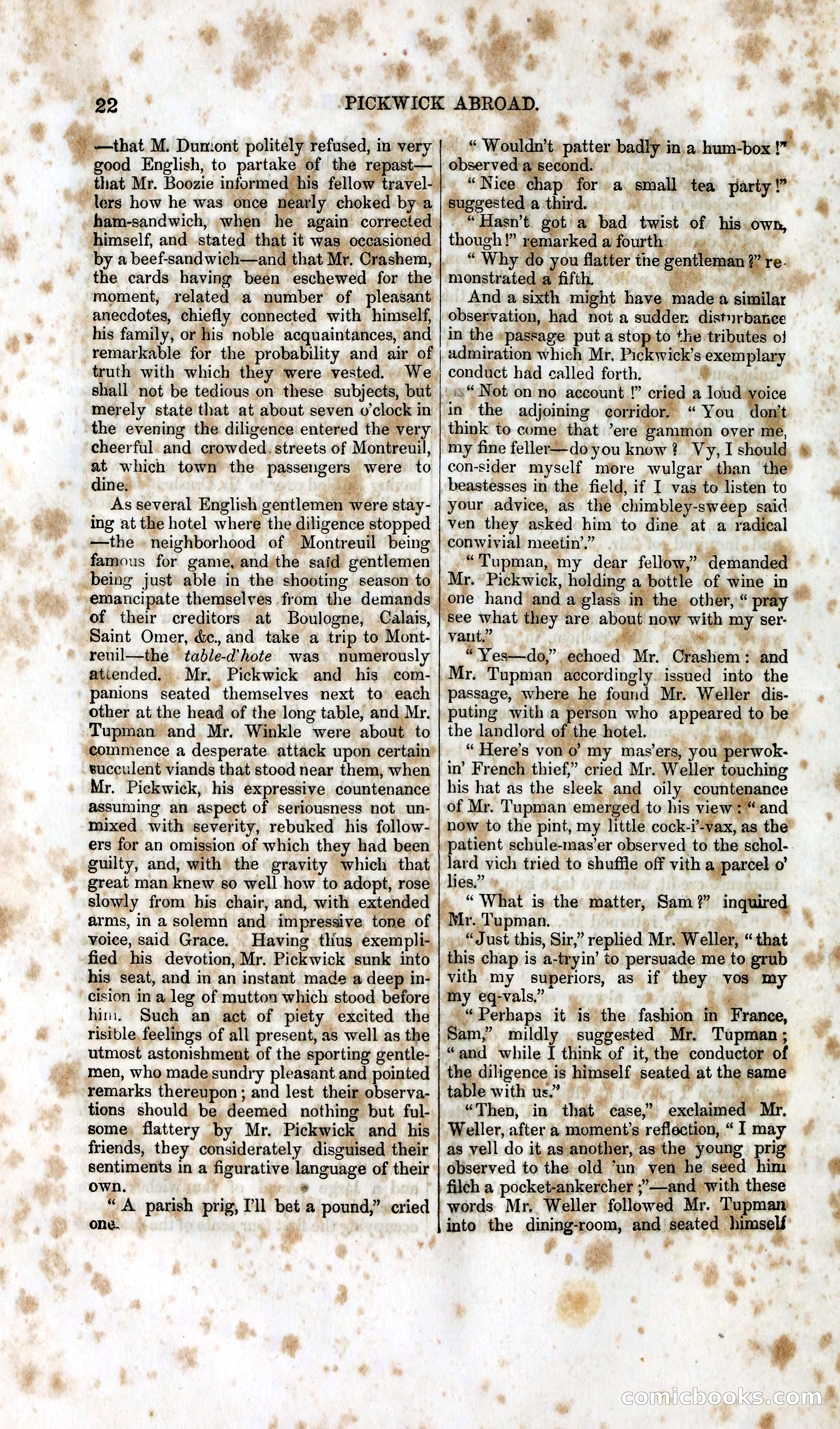Pickwick Abroad: A Companion to the Pickwick Papers — page 30 of 400