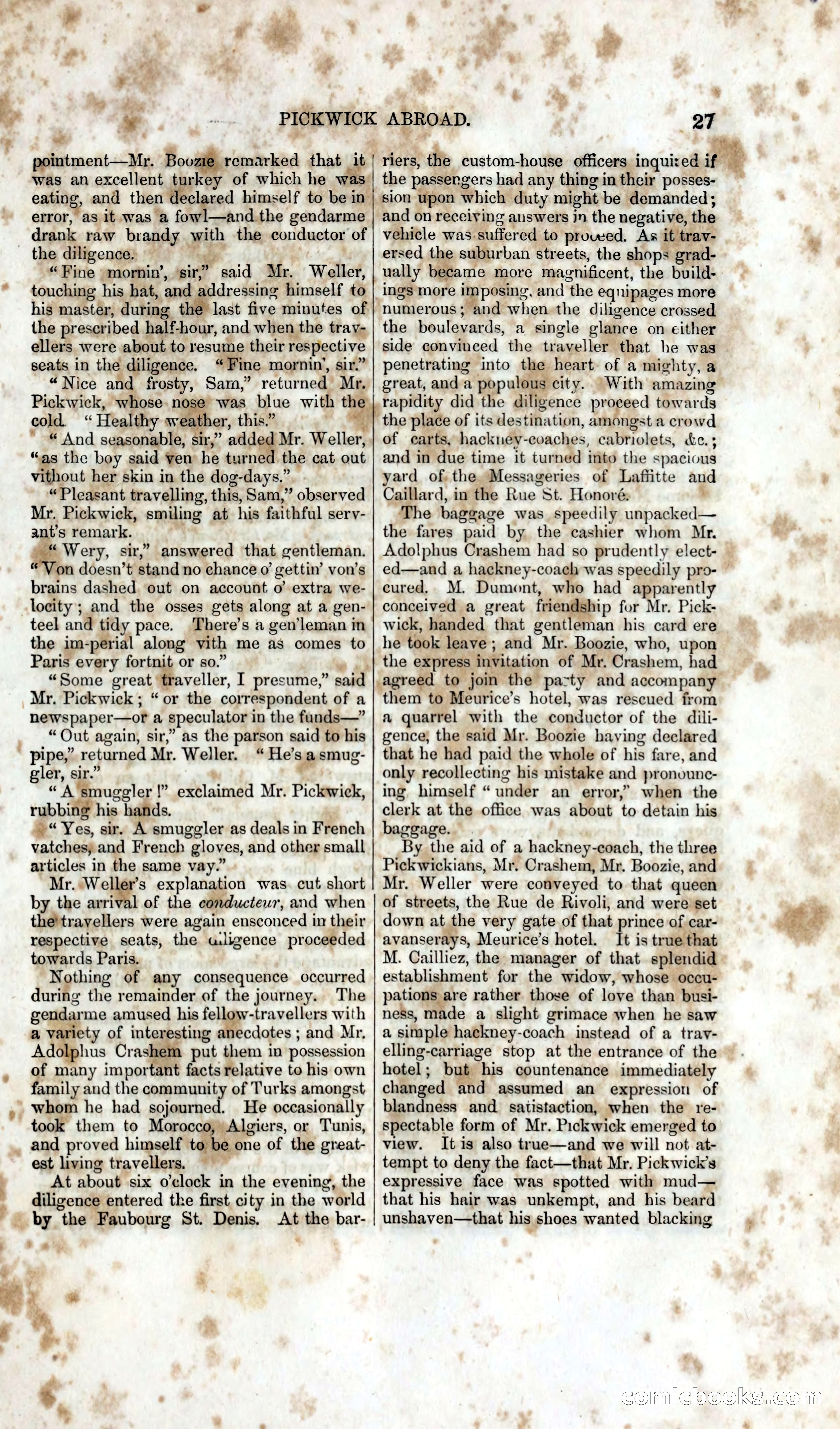 Pickwick Abroad: A Companion to the Pickwick Papers — page 35 of 400