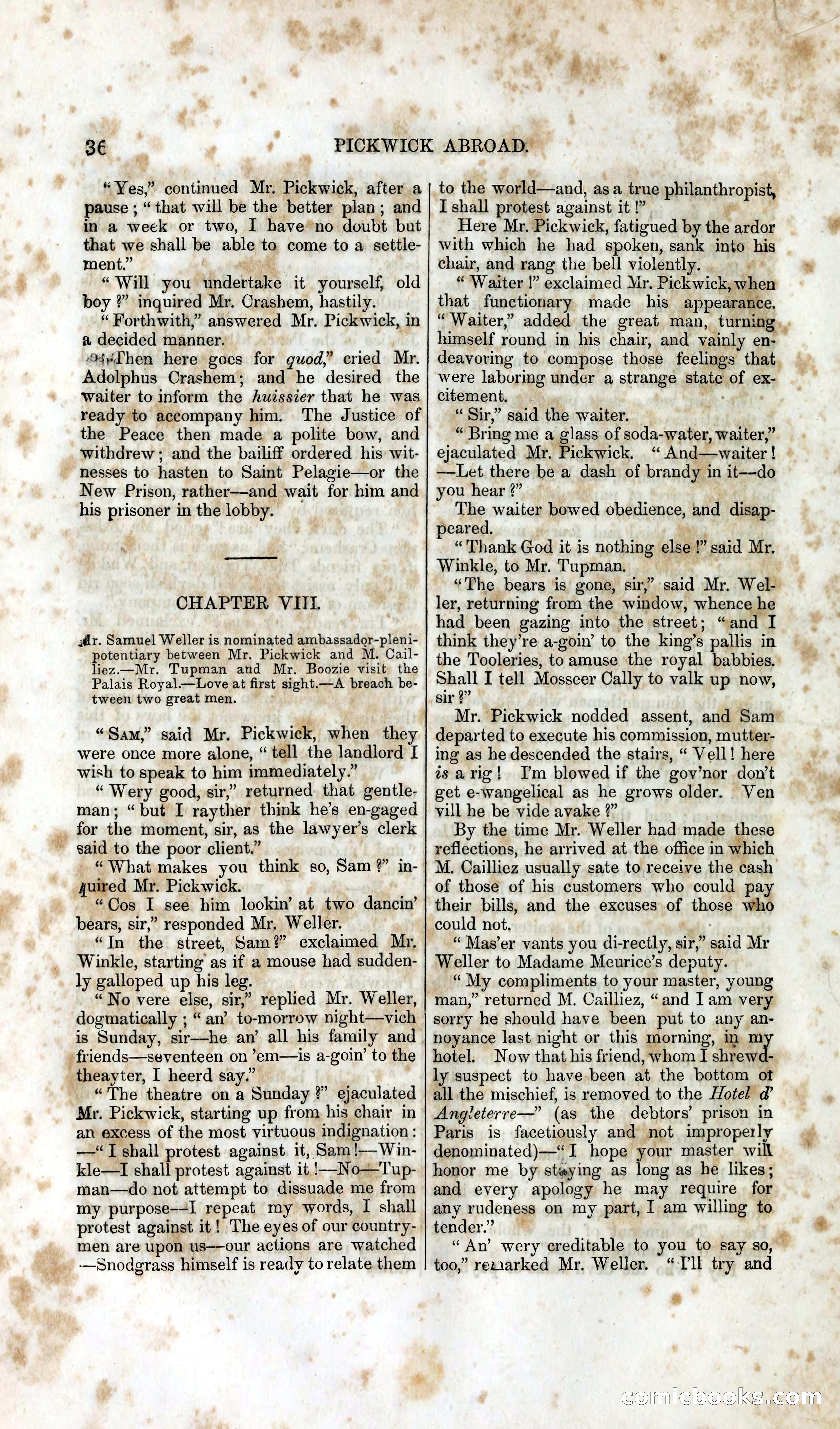 Pickwick Abroad: A Companion to the Pickwick Papers — page 44 of 400