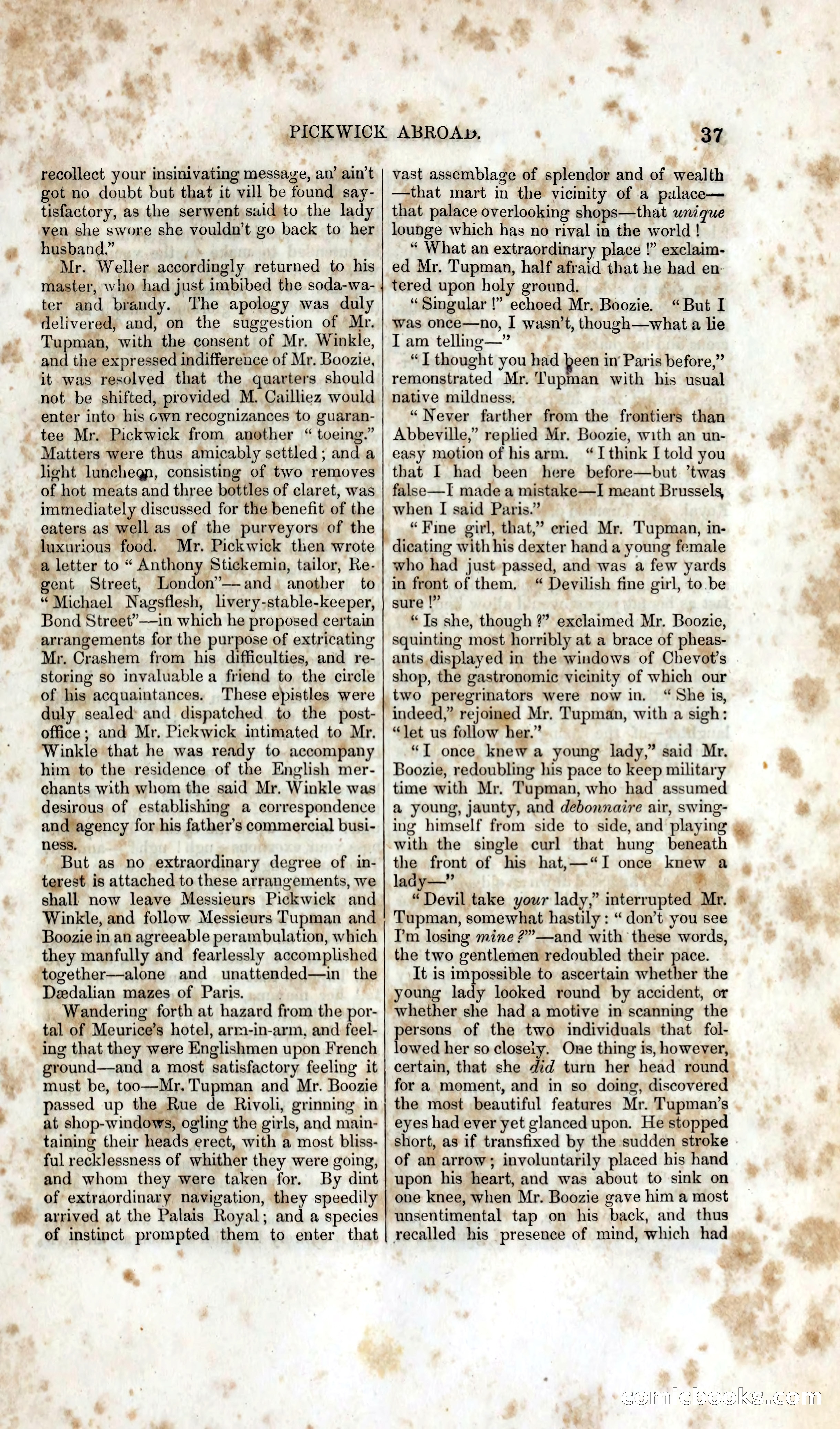 Pickwick Abroad: A Companion to the Pickwick Papers — page 45 of 400