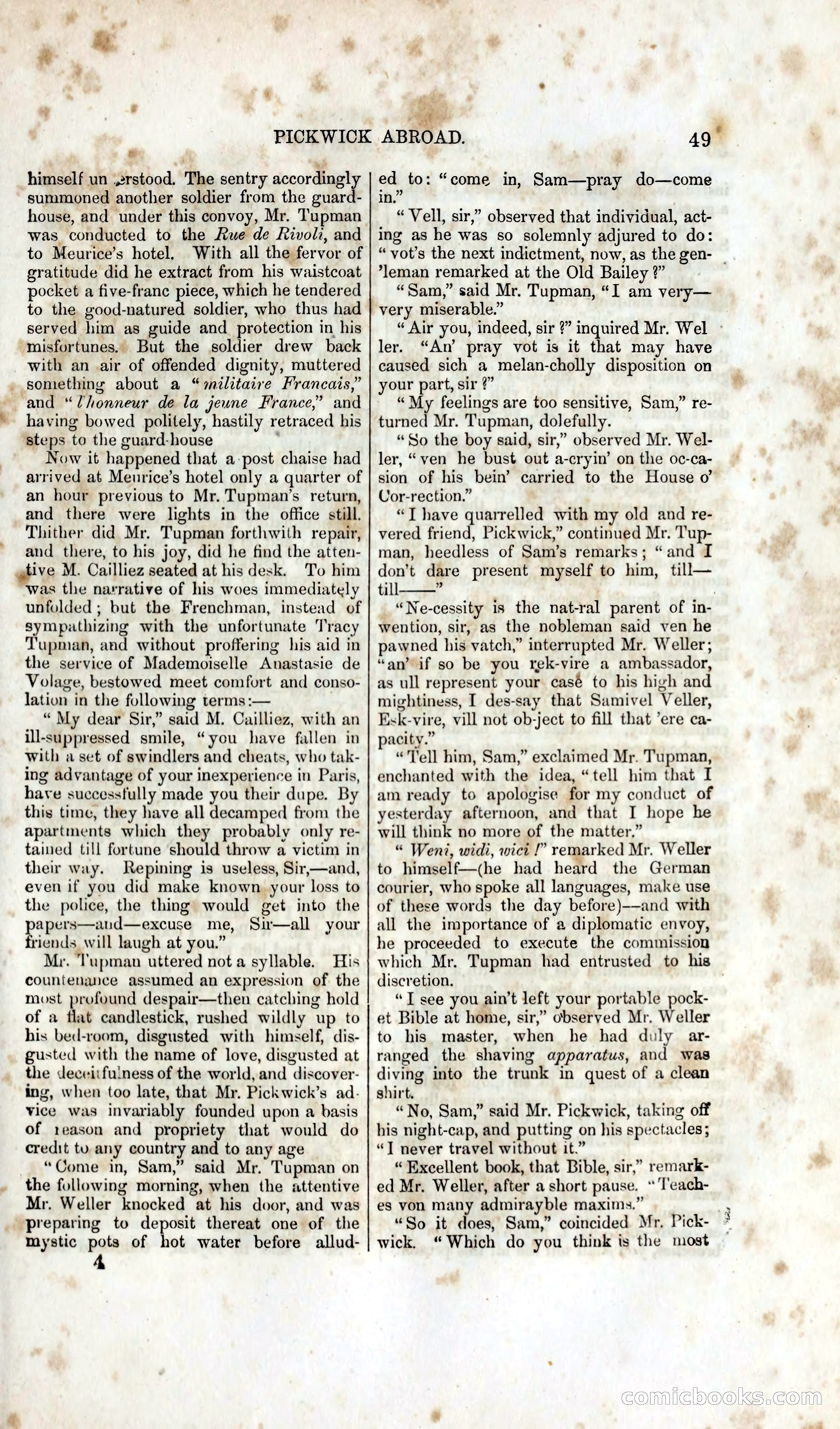 Pickwick Abroad: A Companion to the Pickwick Papers — page 59 of 400