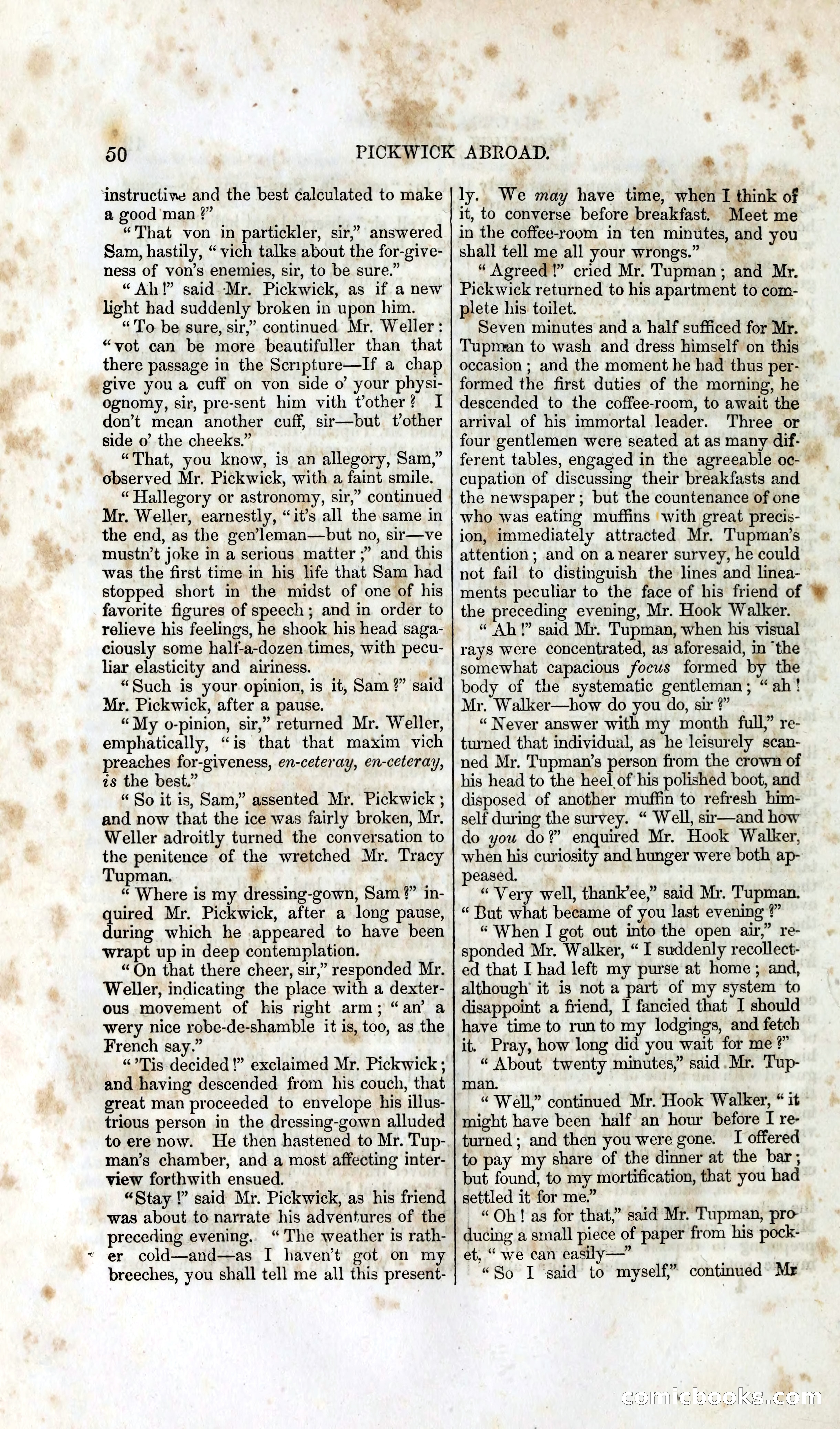 Pickwick Abroad: A Companion to the Pickwick Papers — page 60 of 400