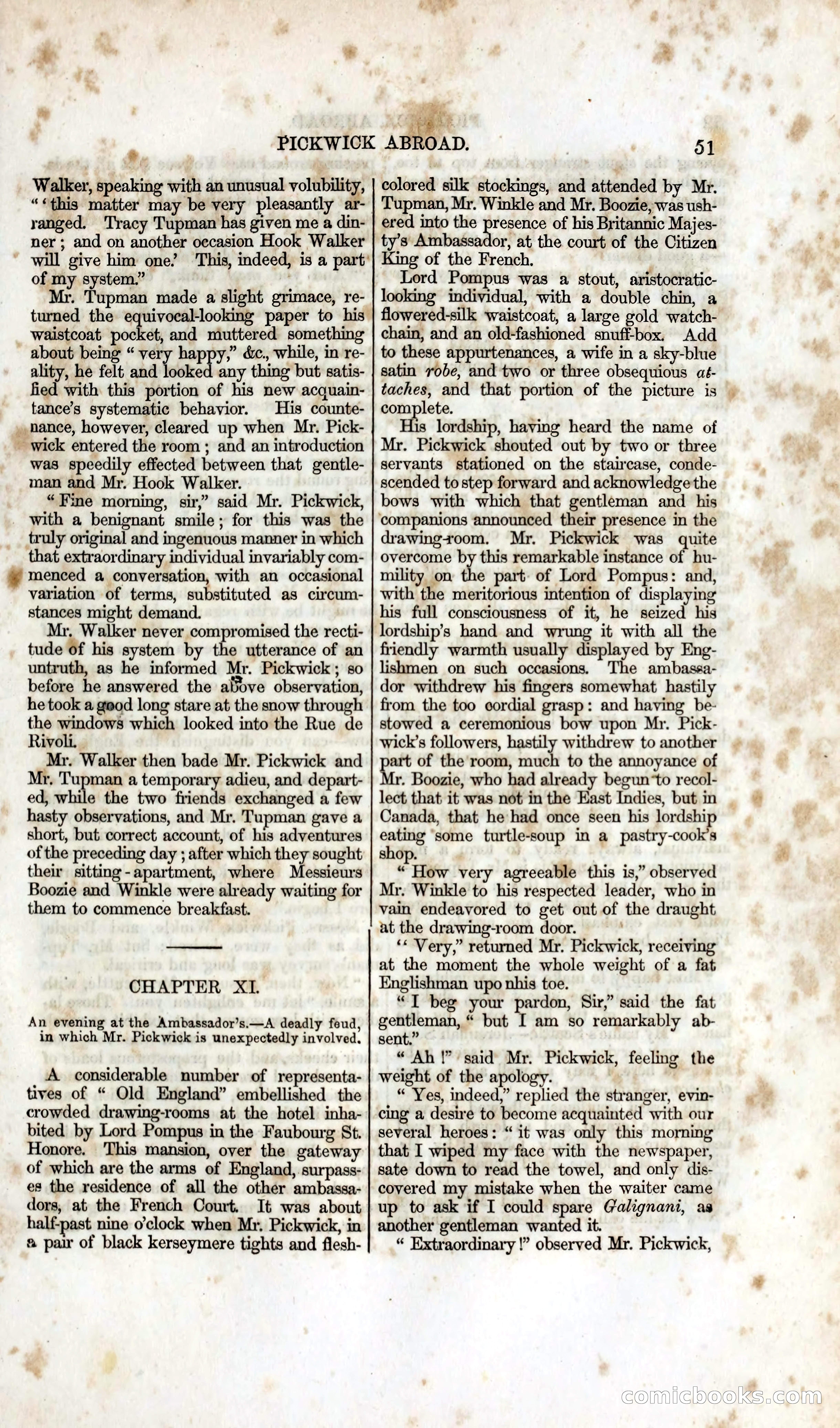 Pickwick Abroad: A Companion to the Pickwick Papers — page 61 of 400