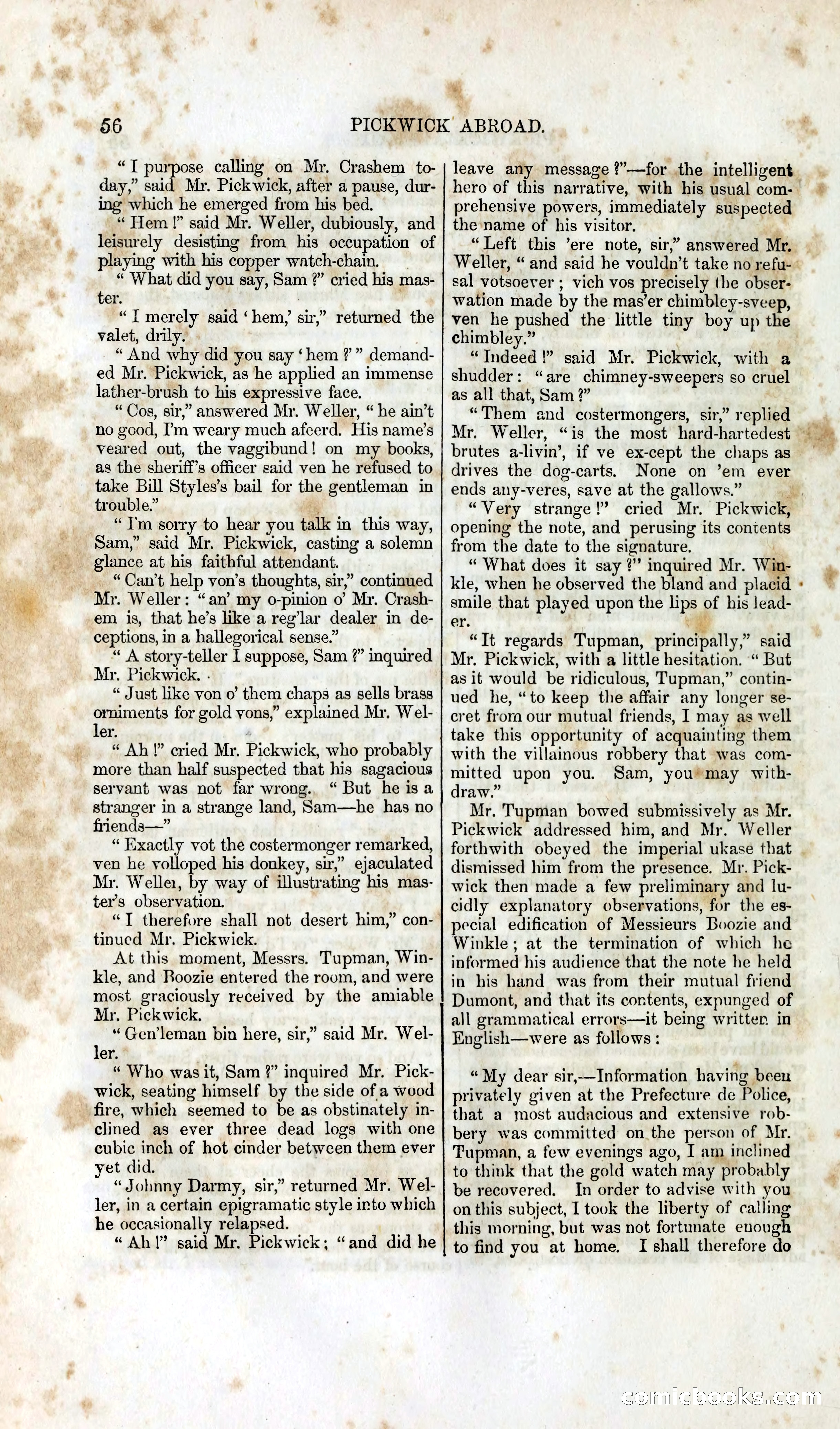 Pickwick Abroad: A Companion to the Pickwick Papers — page 66 of 400