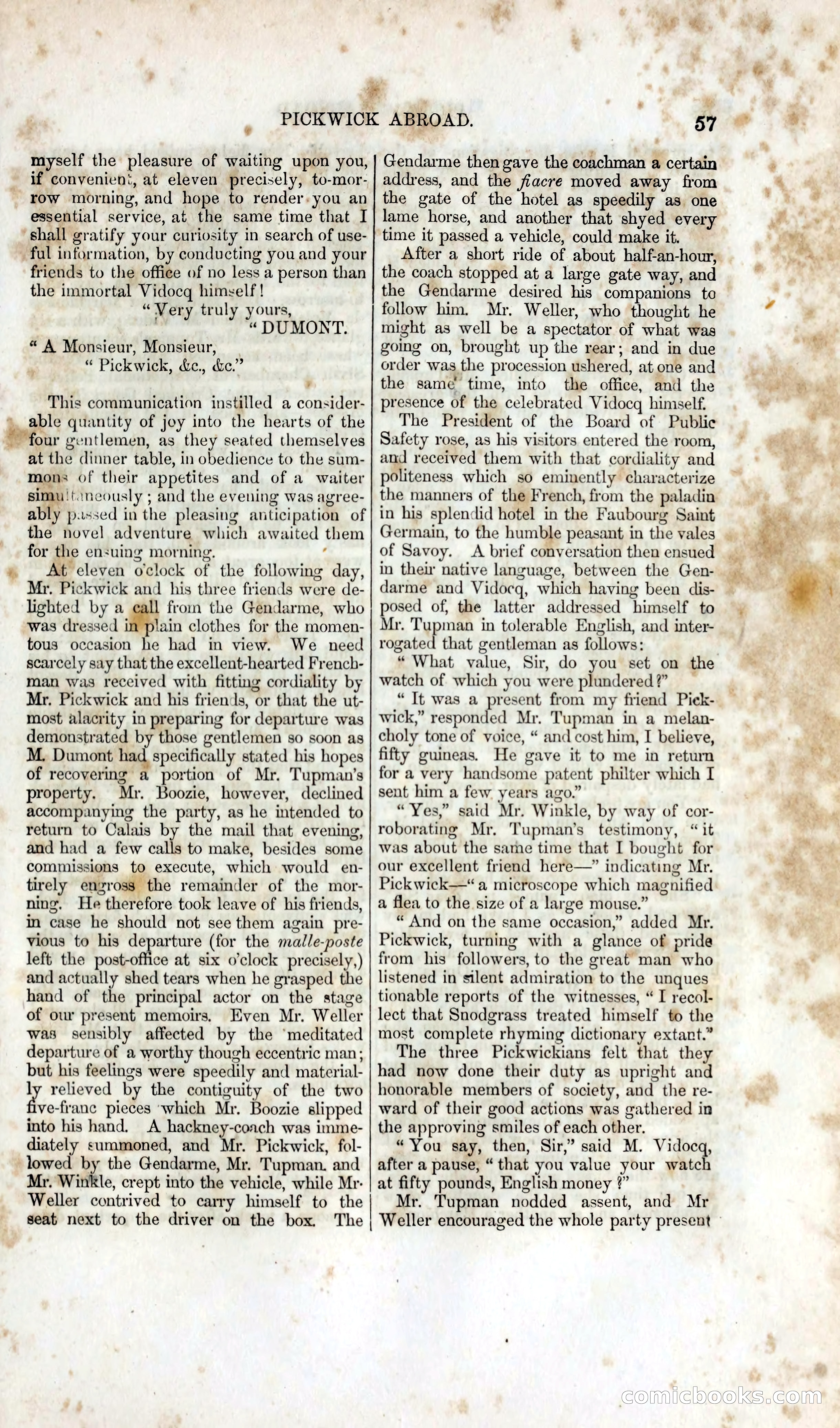 Pickwick Abroad: A Companion to the Pickwick Papers — page 67 of 400