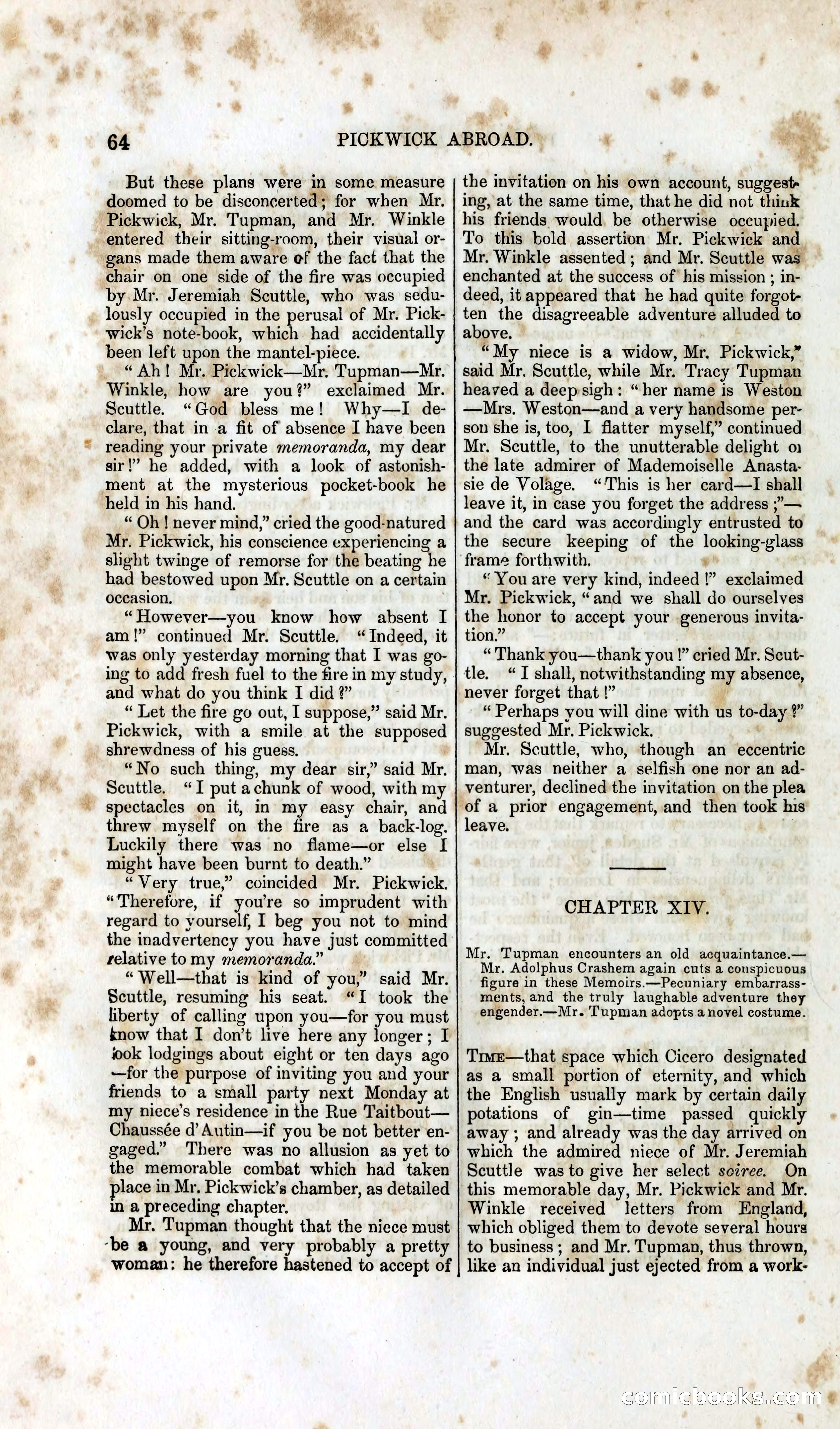Pickwick Abroad: A Companion to the Pickwick Papers — page 74 of 400