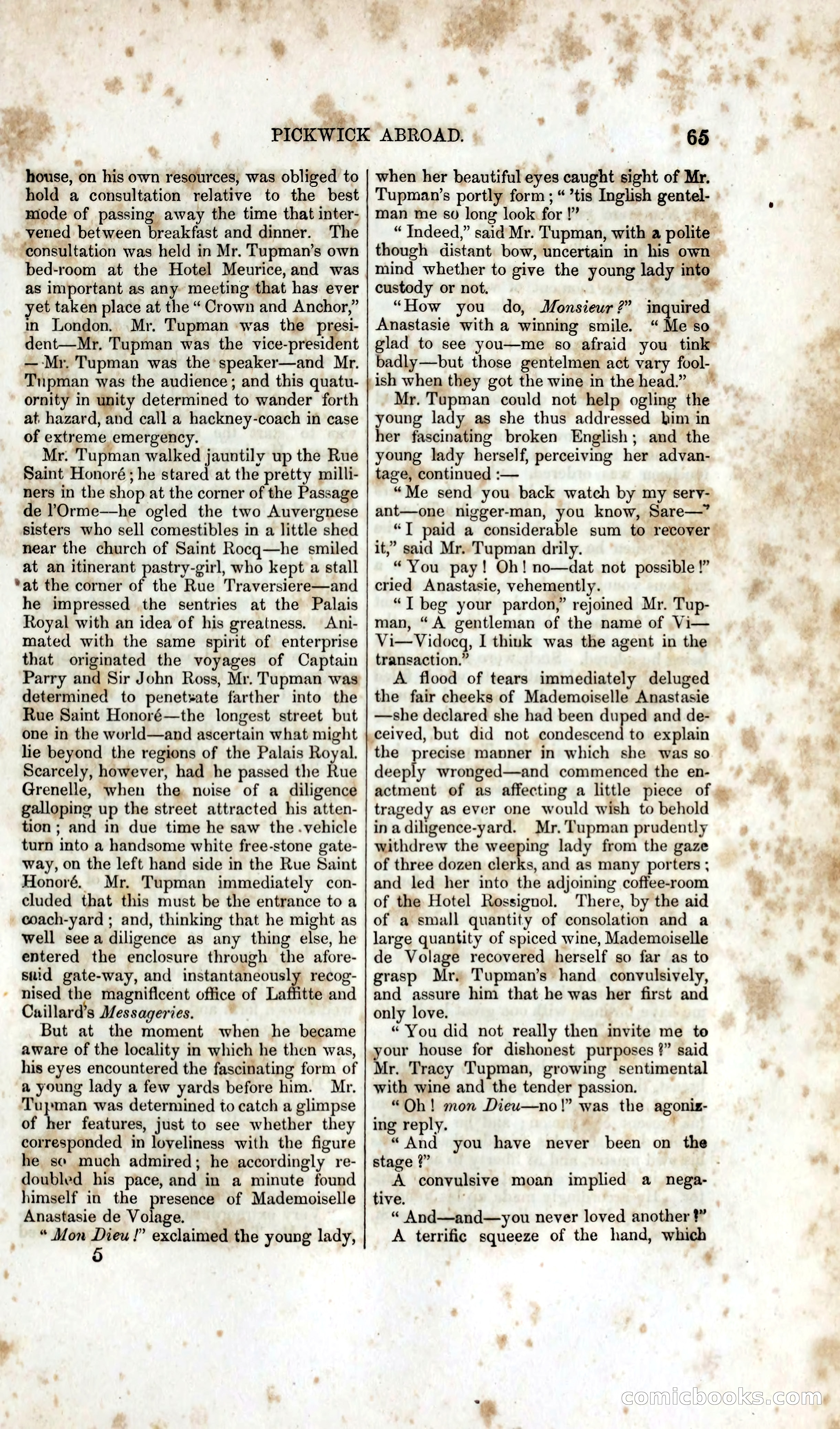 Pickwick Abroad: A Companion to the Pickwick Papers — page 75 of 400