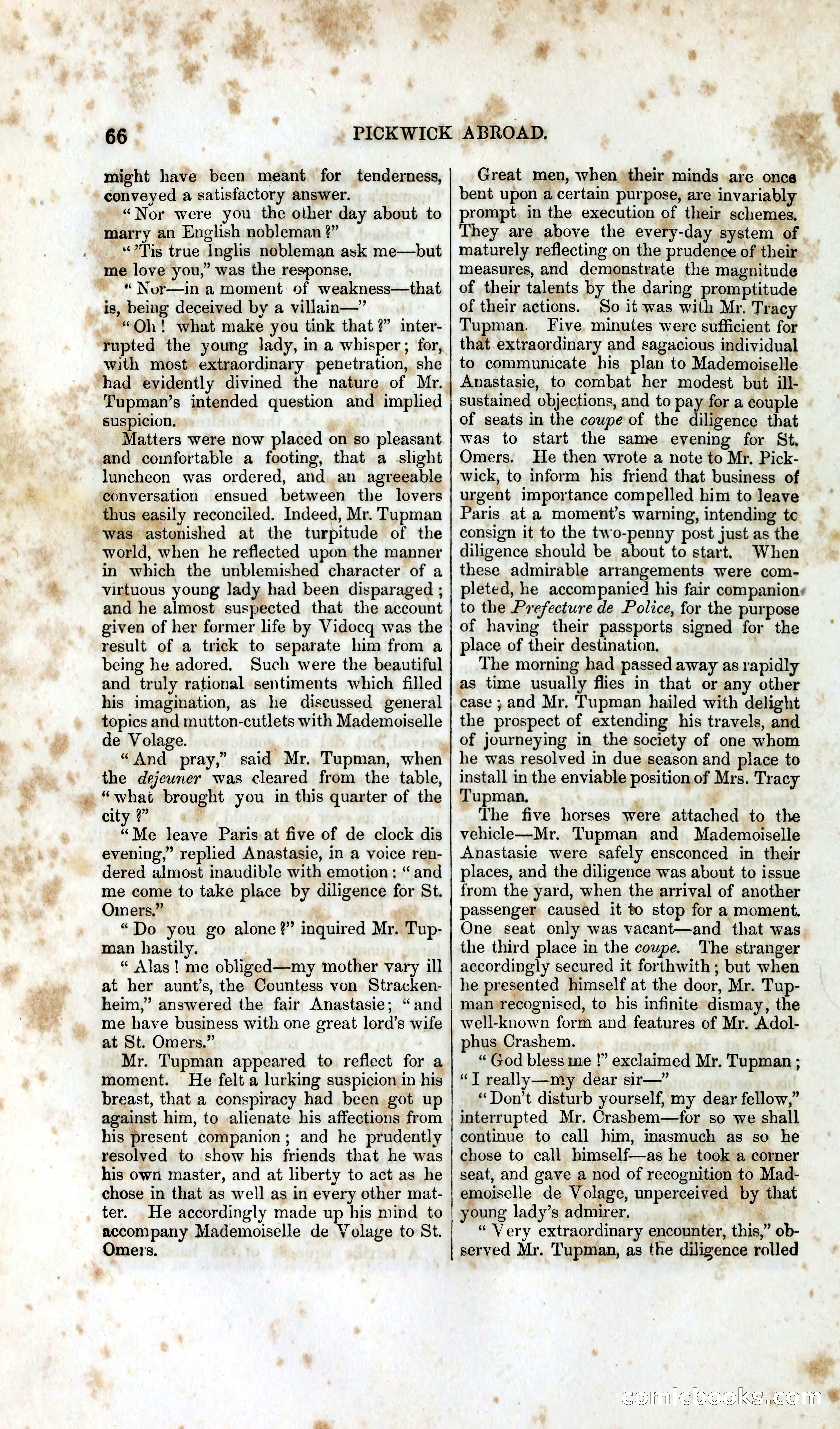 Pickwick Abroad: A Companion to the Pickwick Papers — page 76 of 400