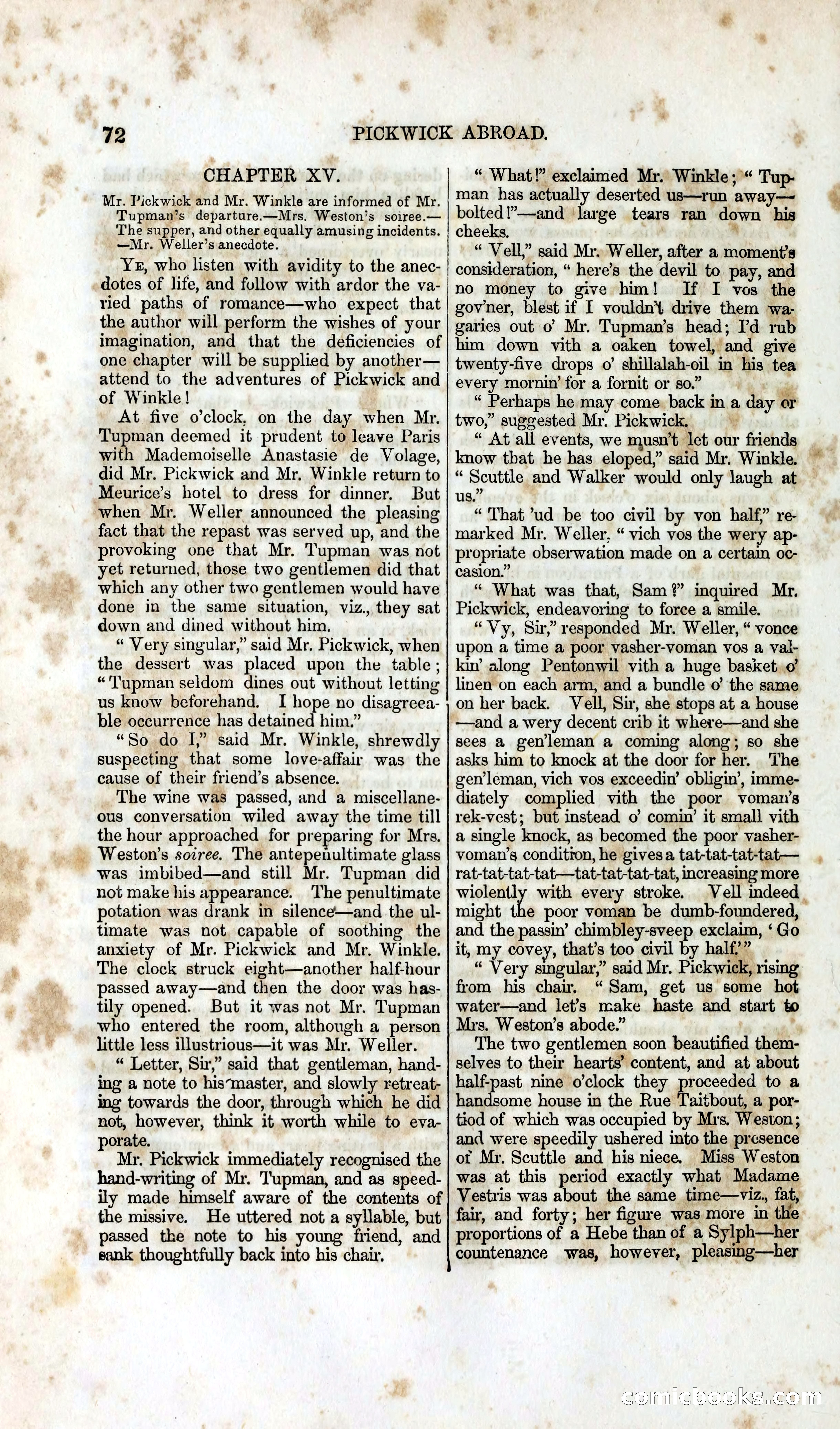Pickwick Abroad: A Companion to the Pickwick Papers — page 82 of 400