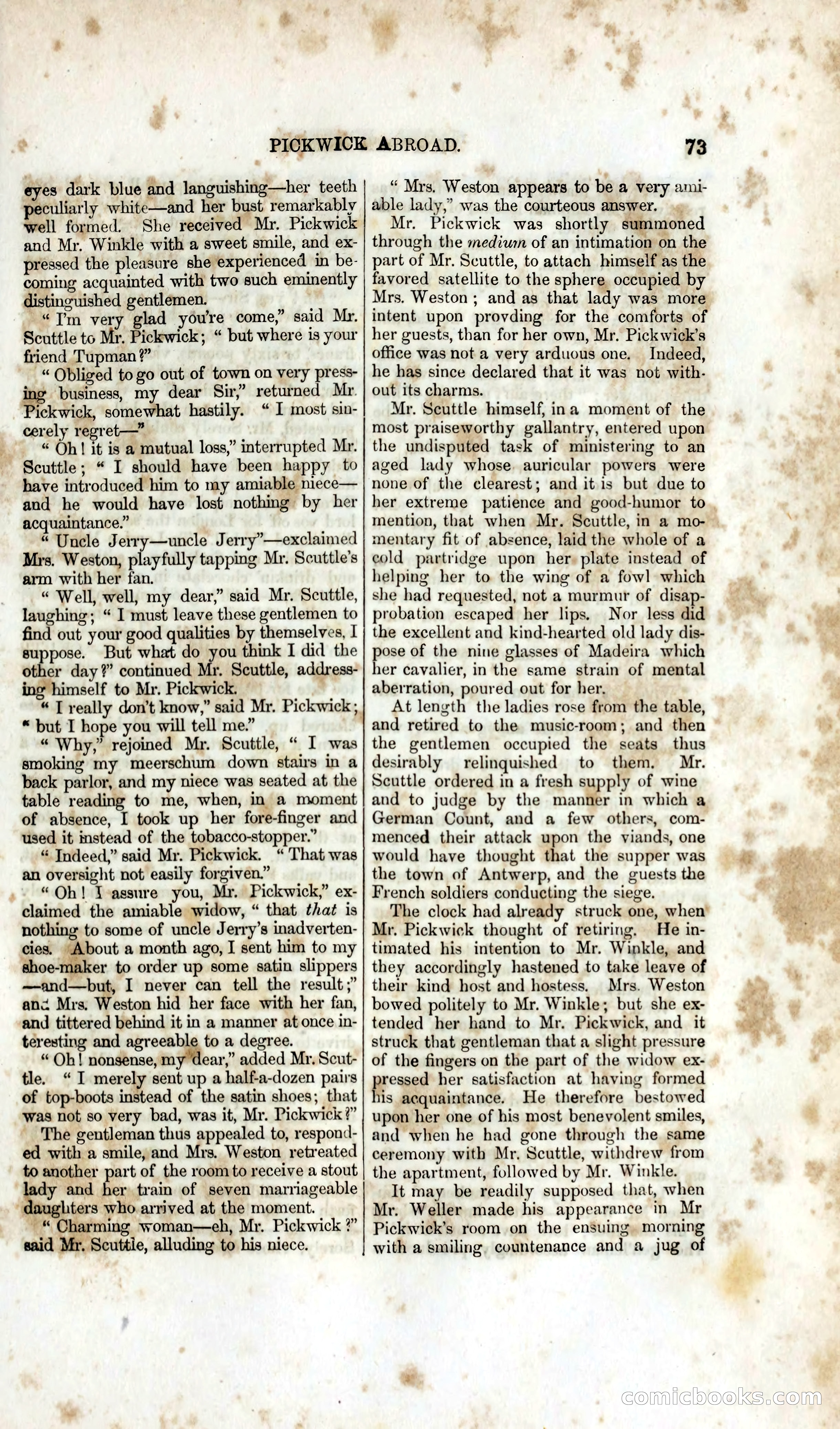 Pickwick Abroad: A Companion to the Pickwick Papers — page 83 of 400