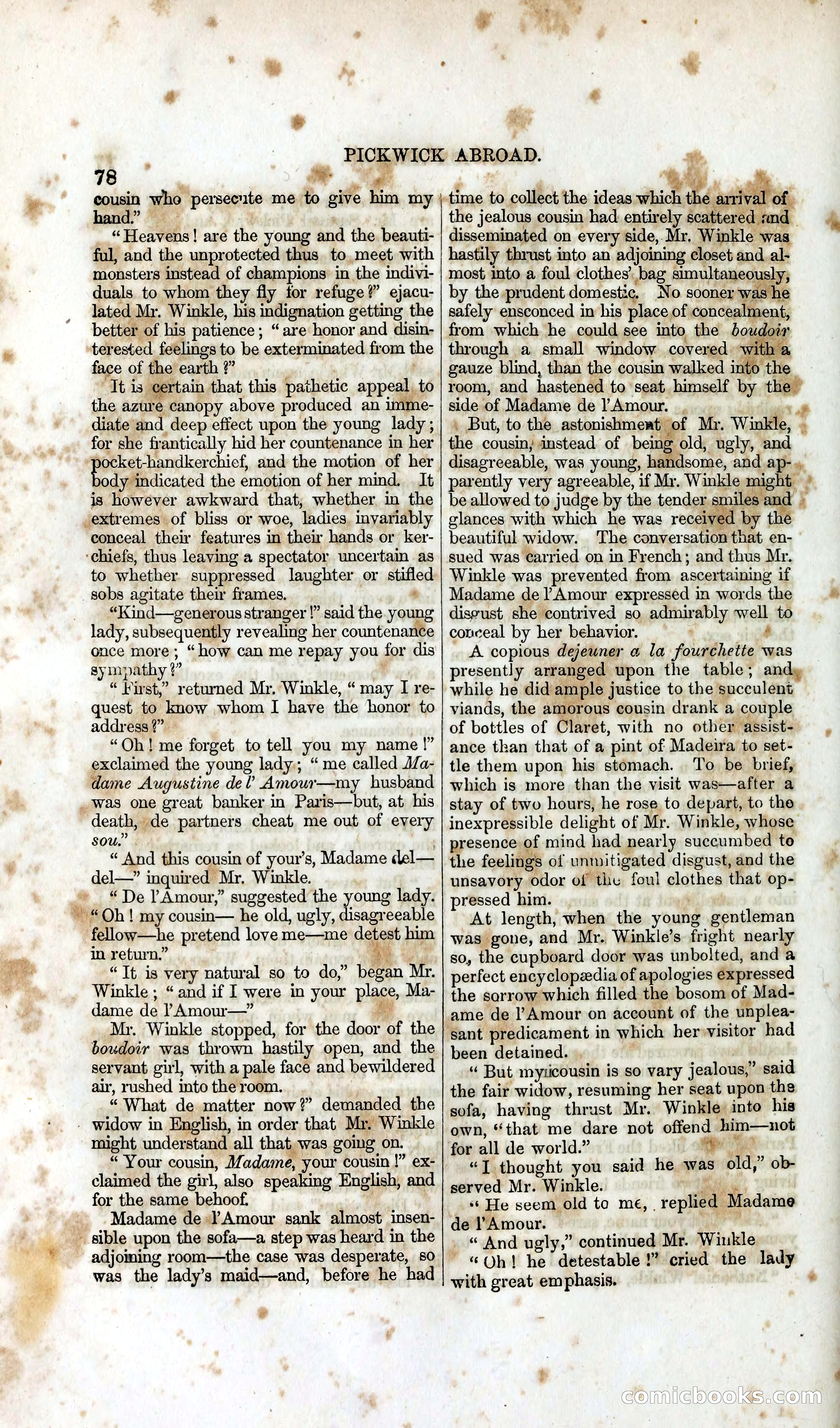 Pickwick Abroad: A Companion to the Pickwick Papers — page 90 of 400