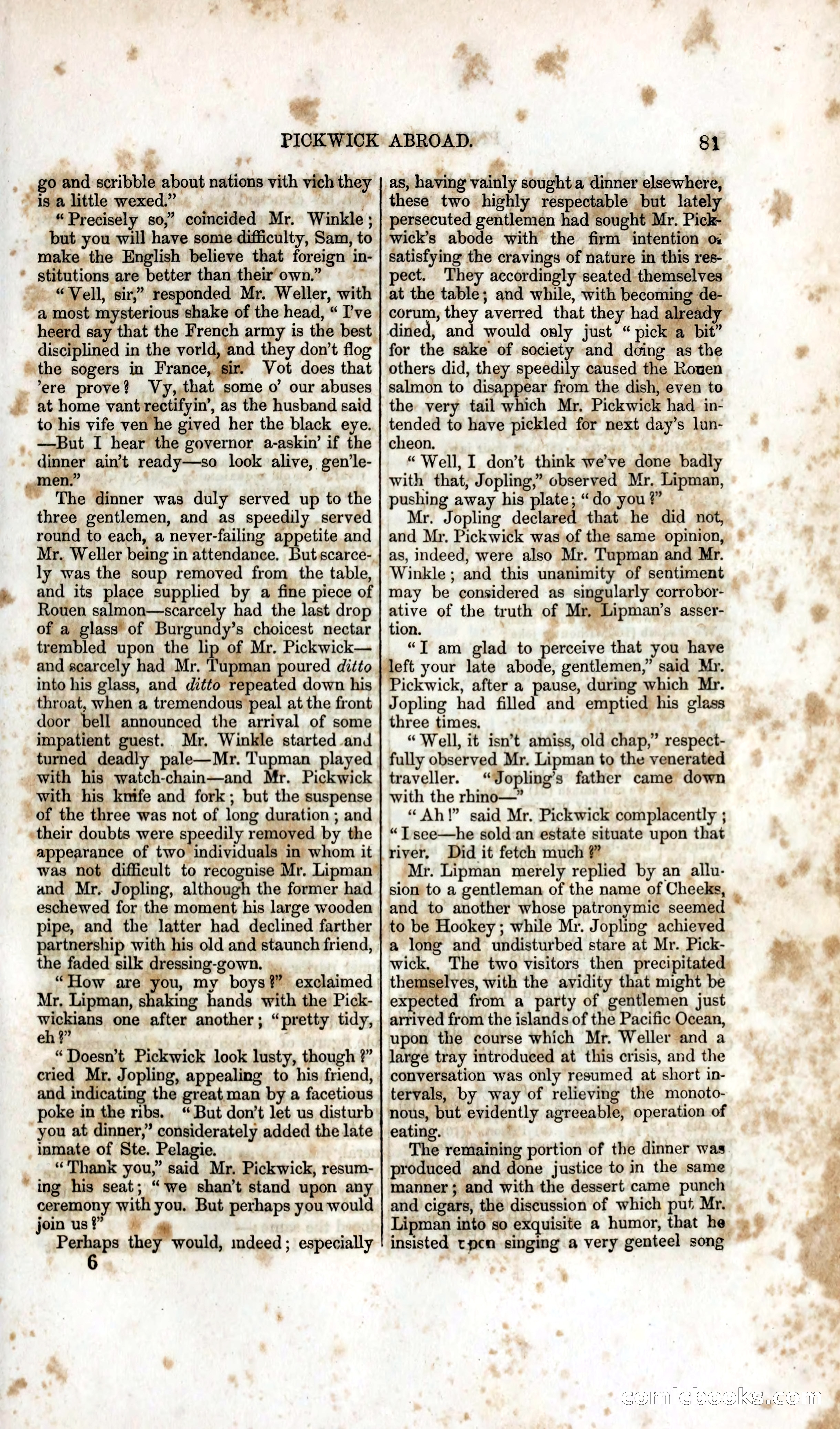 Pickwick Abroad: A Companion to the Pickwick Papers — page 93 of 400