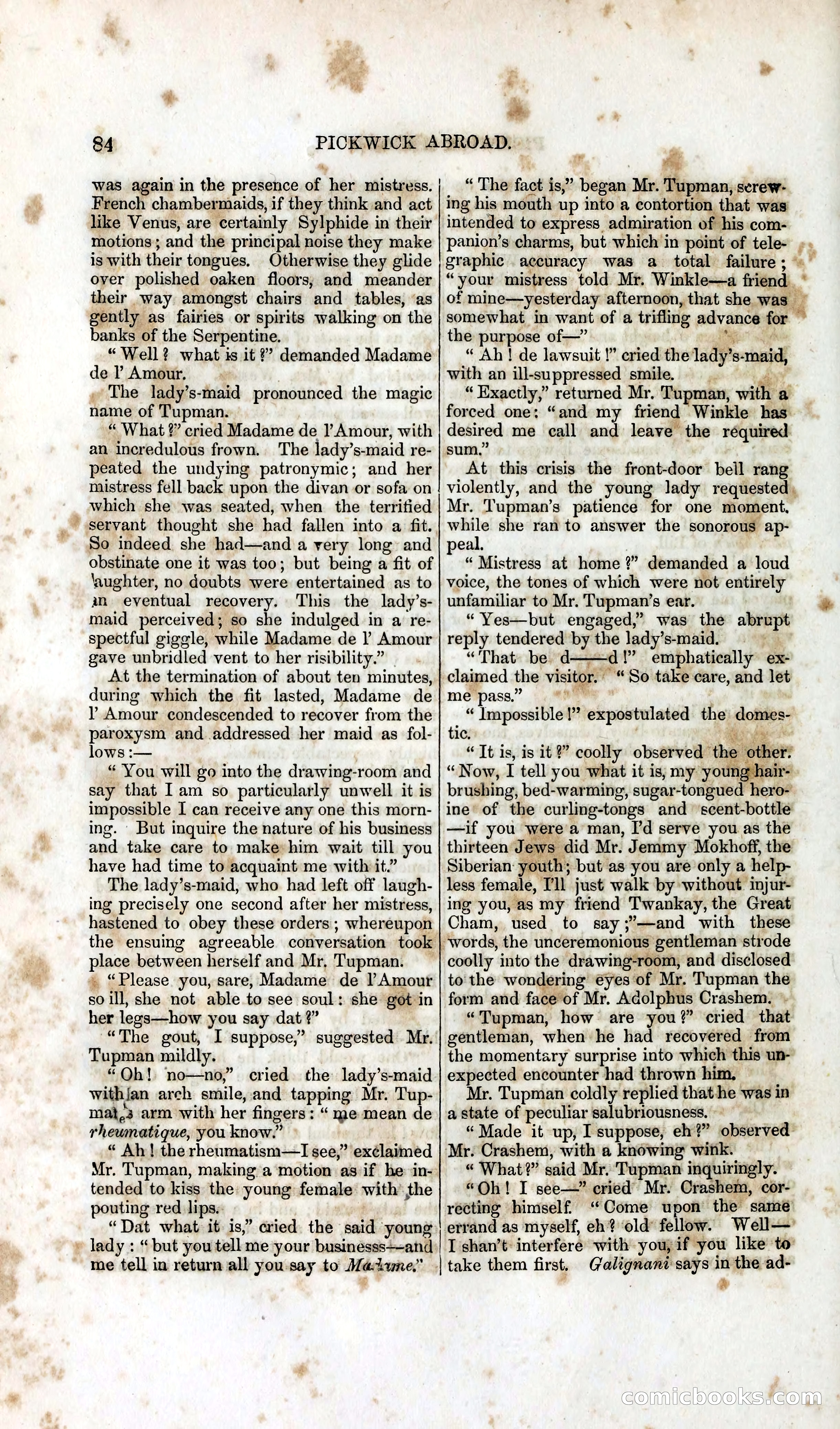 Pickwick Abroad: A Companion to the Pickwick Papers — page 96 of 400