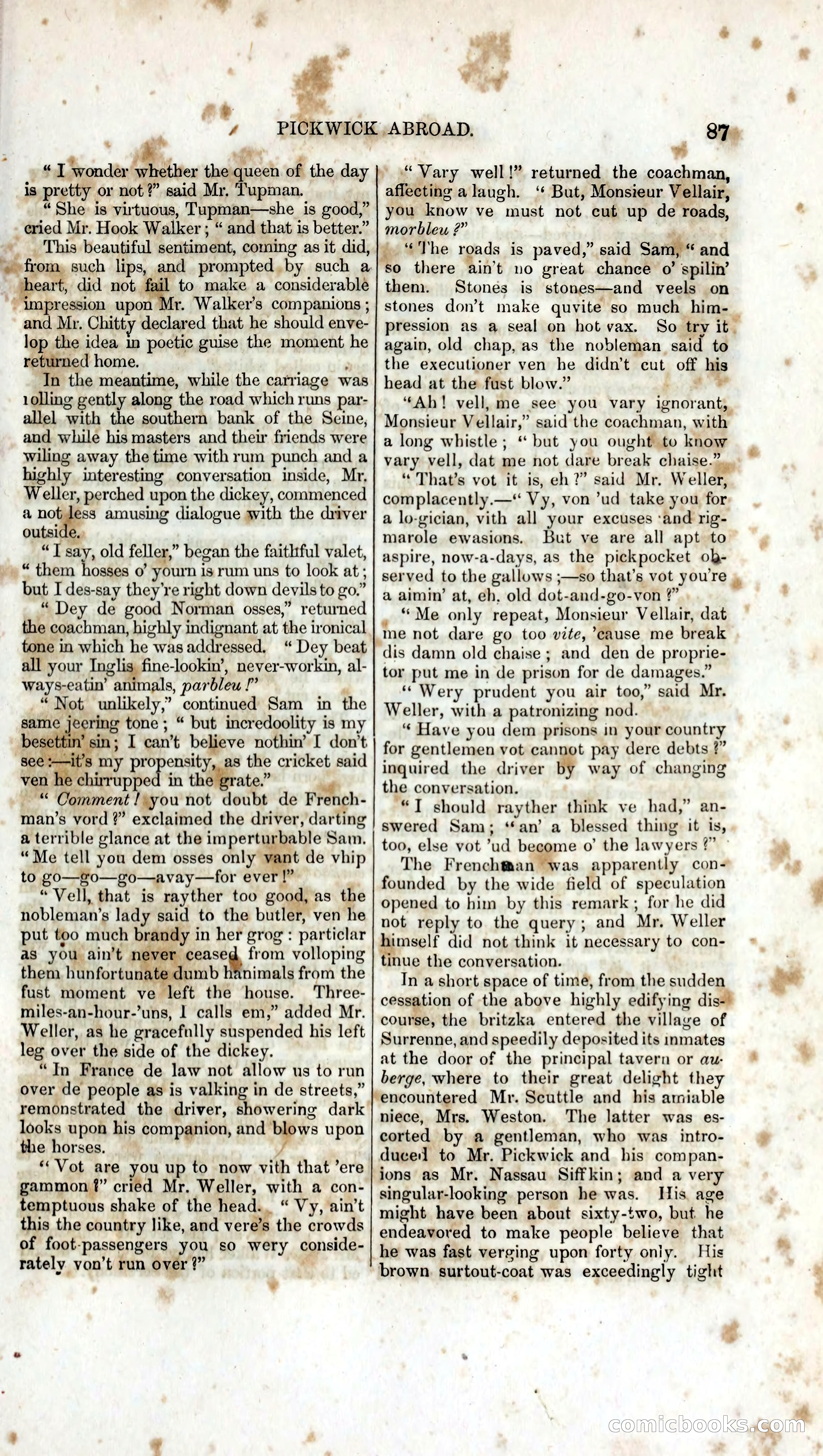 Pickwick Abroad: A Companion to the Pickwick Papers — page 99 of 400