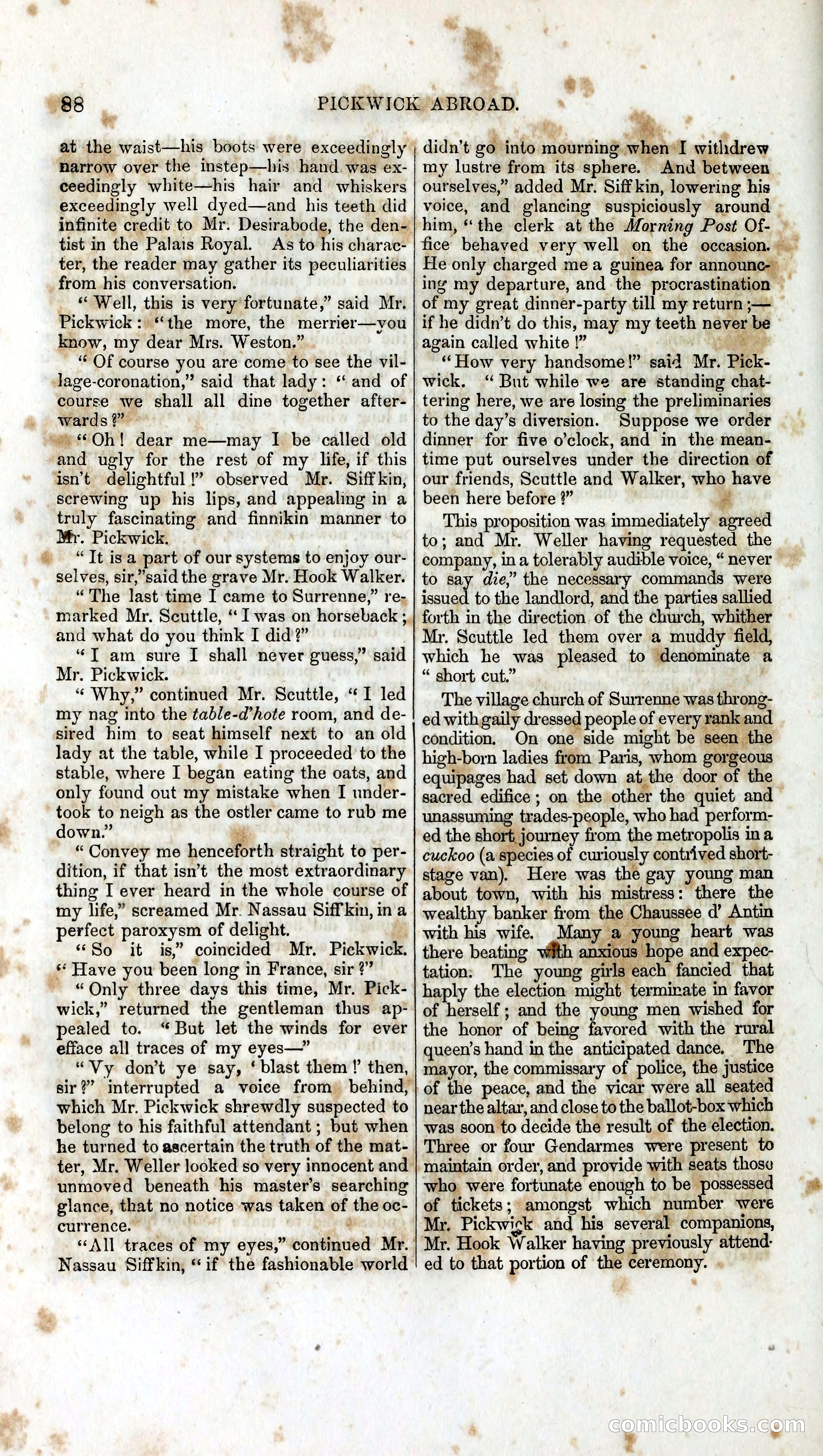 Pickwick Abroad: A Companion to the Pickwick Papers — page 100 of 400