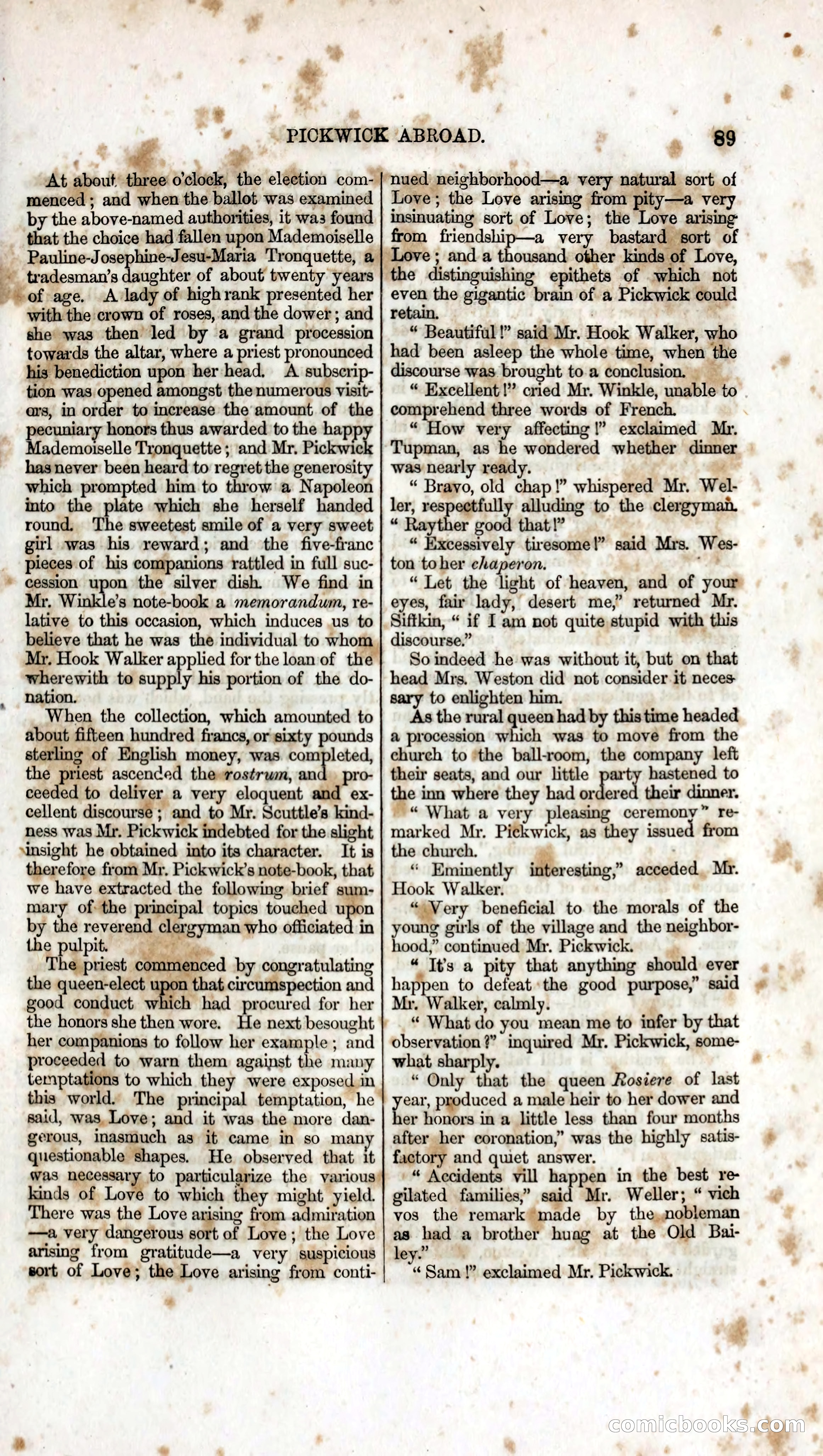 Pickwick Abroad: A Companion to the Pickwick Papers — page 101 of 400