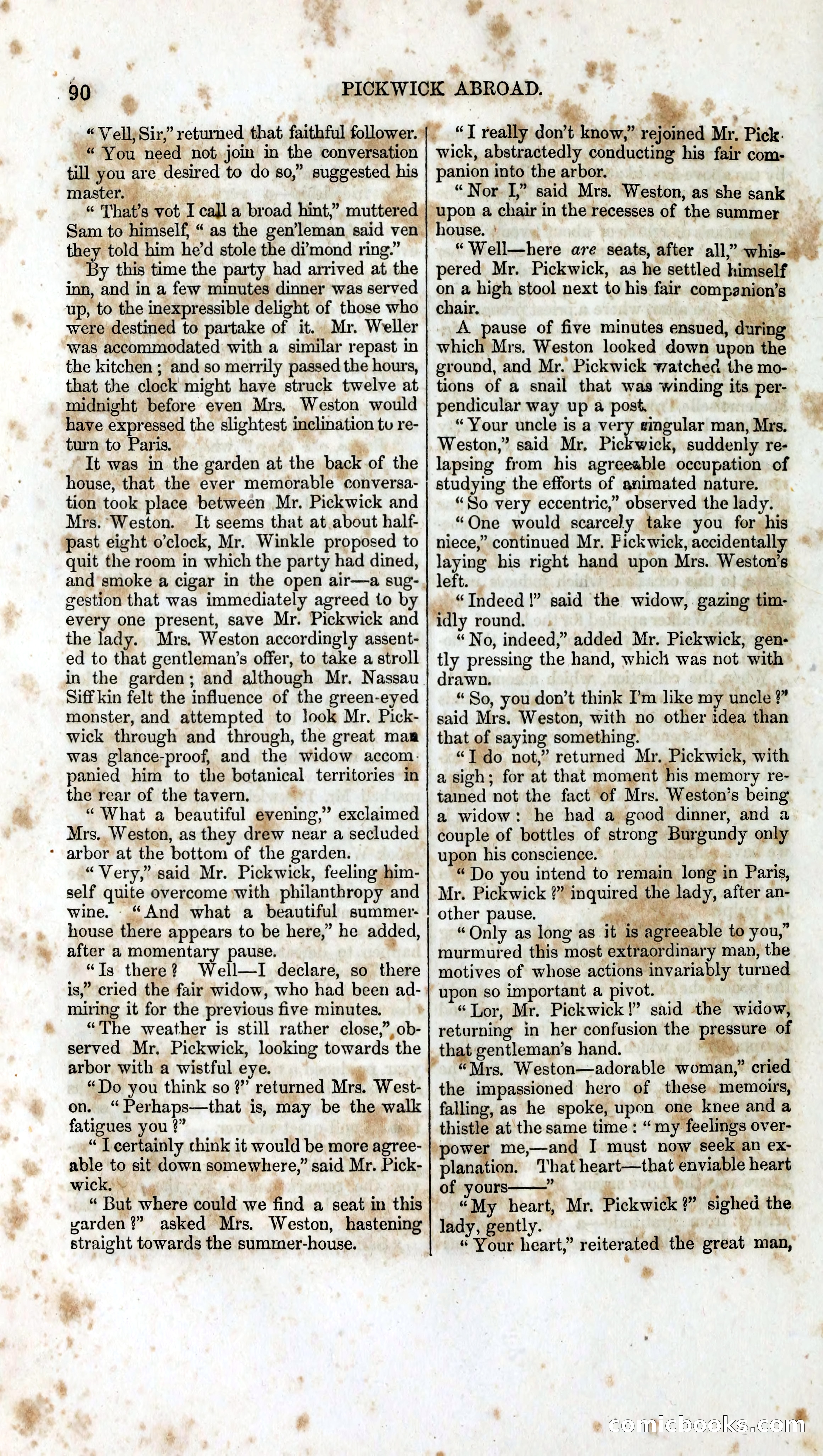 Pickwick Abroad: A Companion to the Pickwick Papers — page 102 of 400
