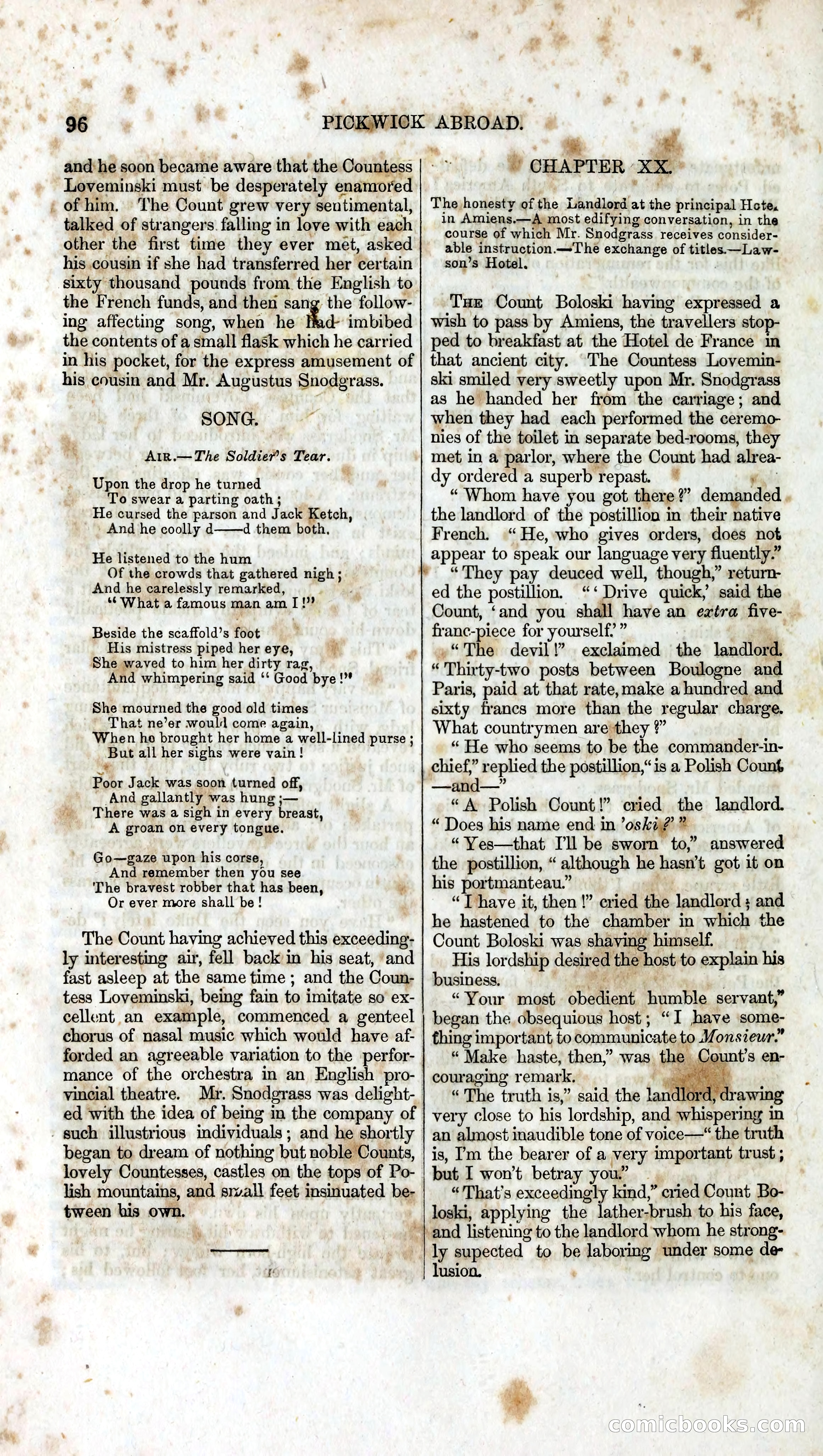 Pickwick Abroad: A Companion to the Pickwick Papers — page 108 of 400