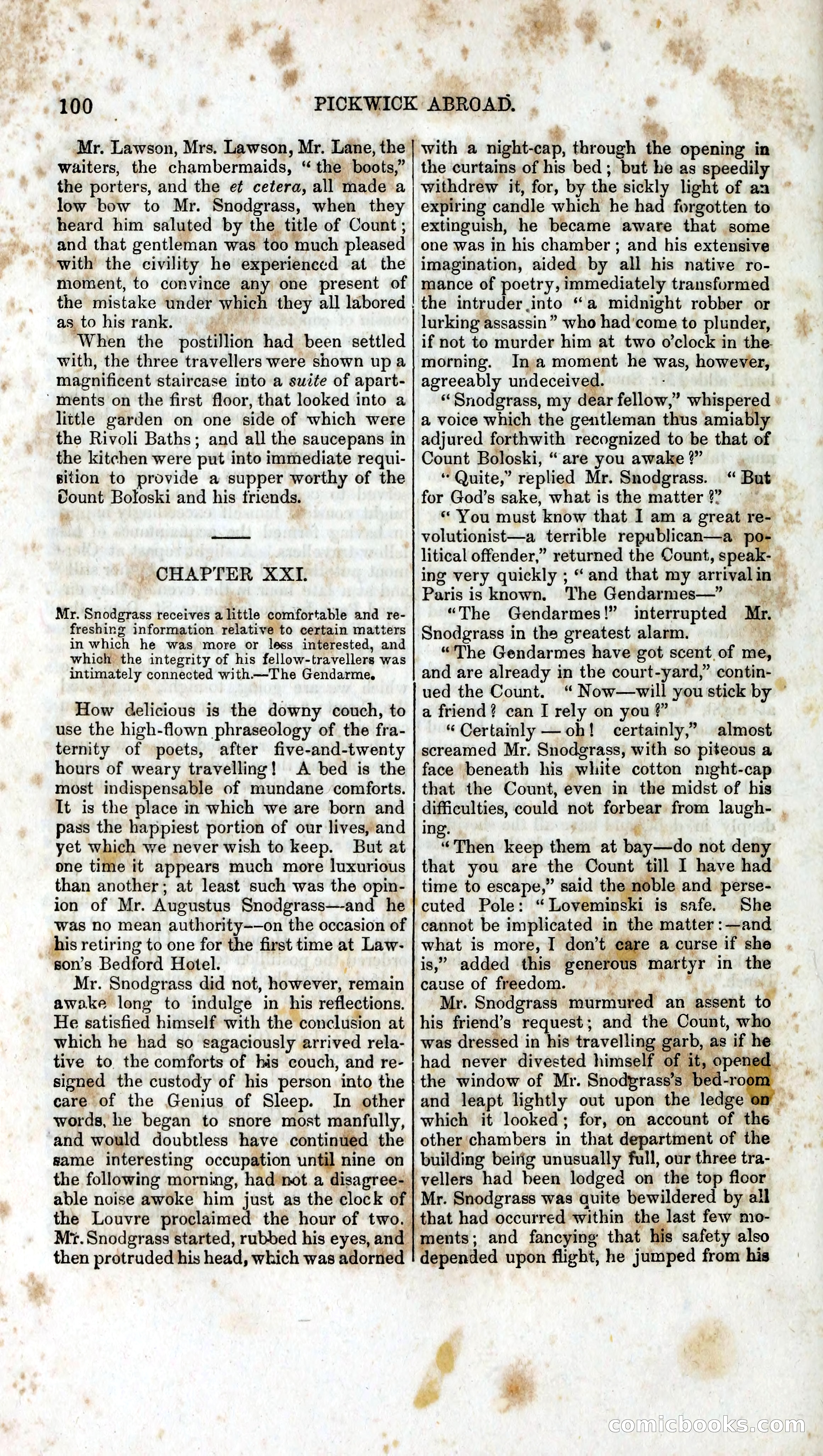 Pickwick Abroad: A Companion to the Pickwick Papers — page 112 of 400