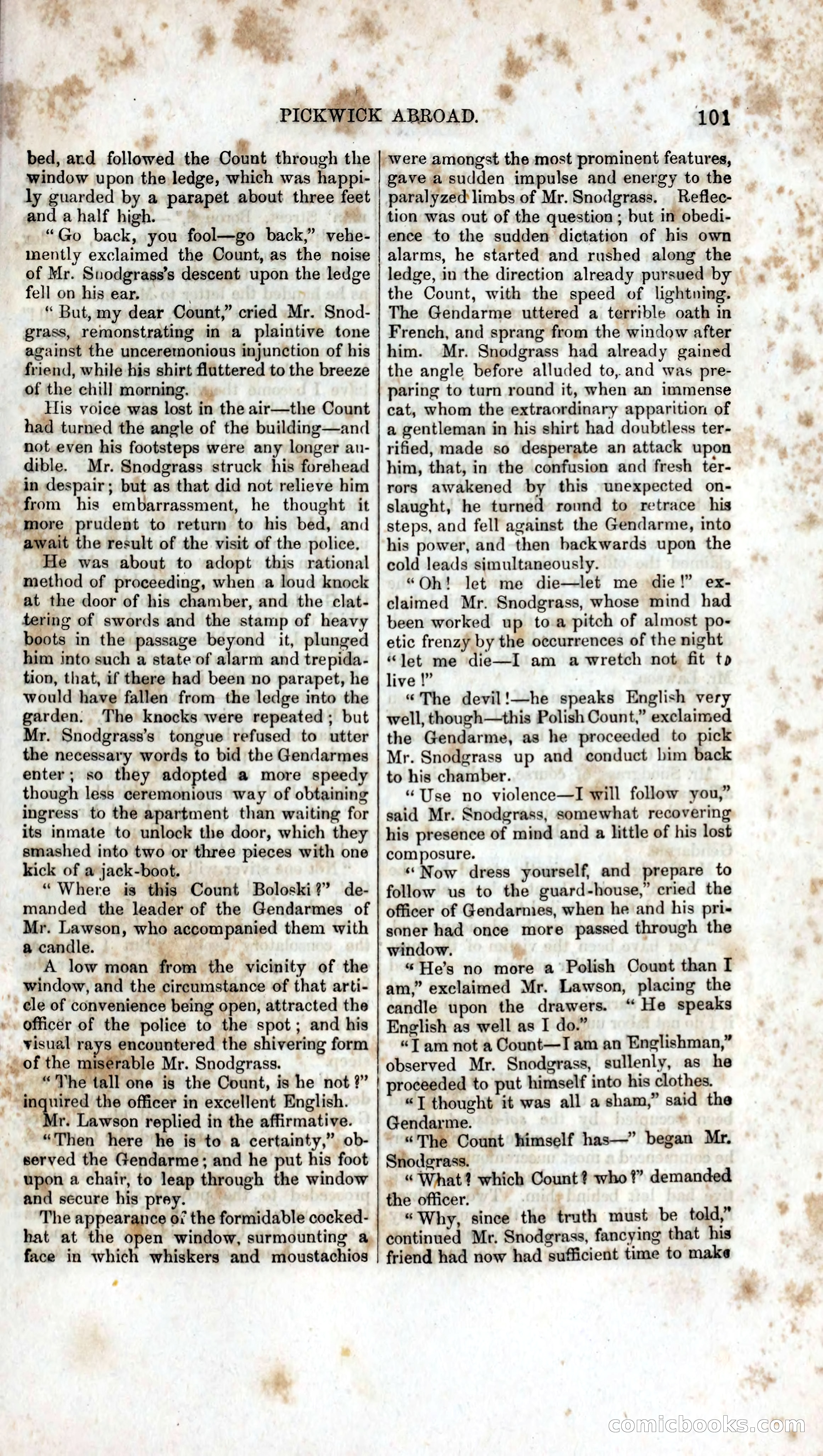 Pickwick Abroad: A Companion to the Pickwick Papers — page 113 of 400