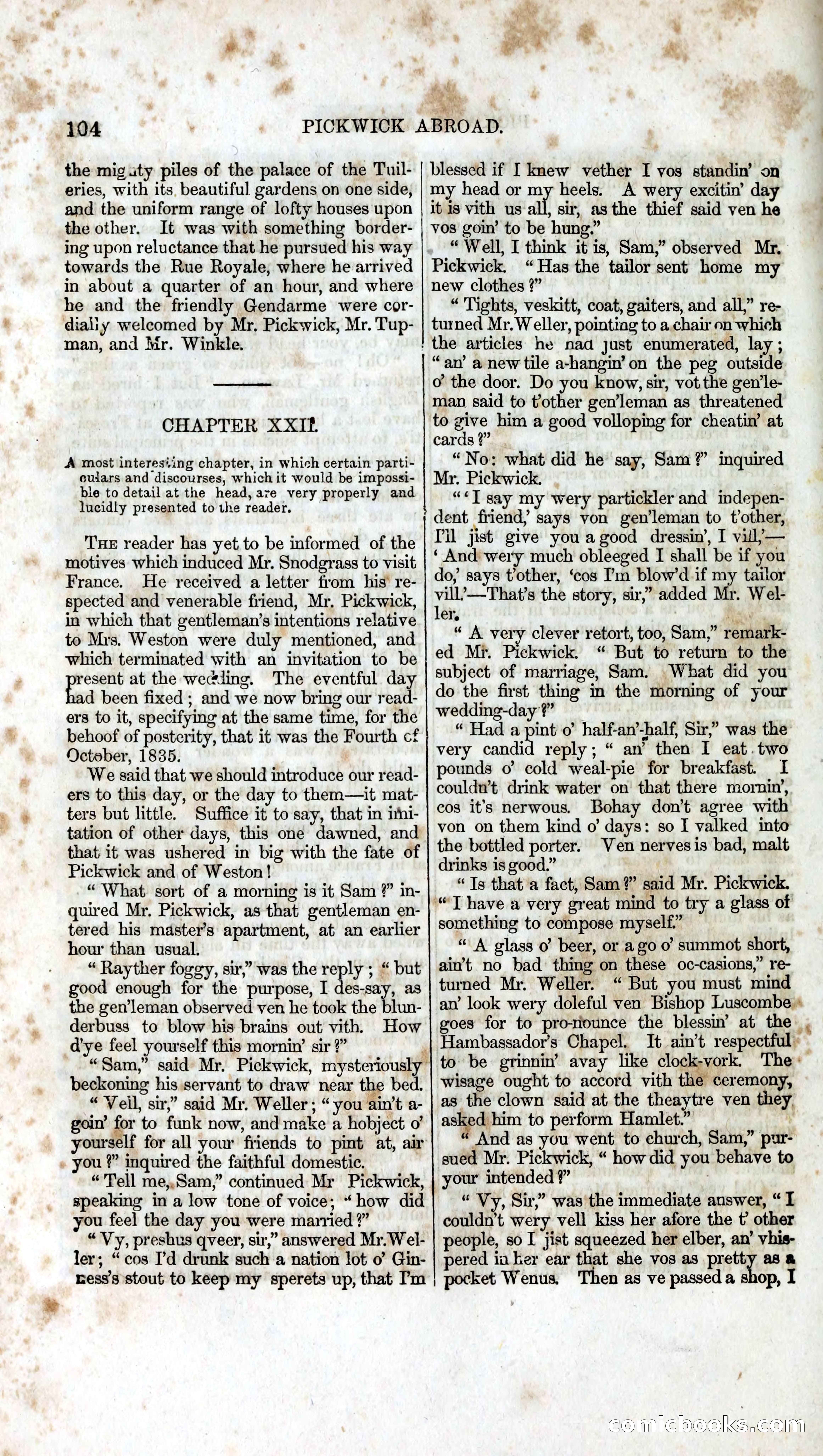 Pickwick Abroad: A Companion to the Pickwick Papers — page 116 of 400