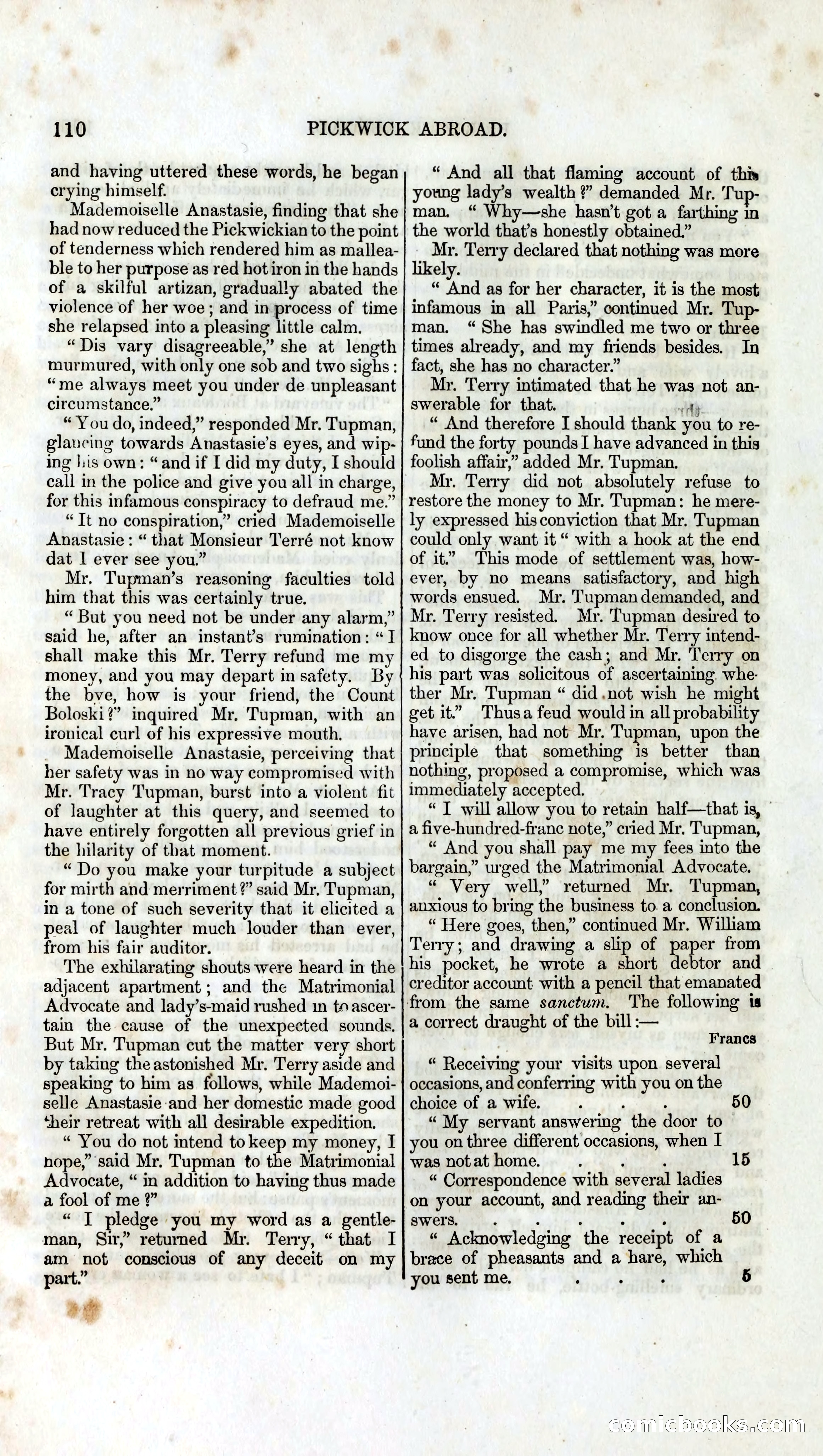 Pickwick Abroad: A Companion to the Pickwick Papers — page 122 of 400