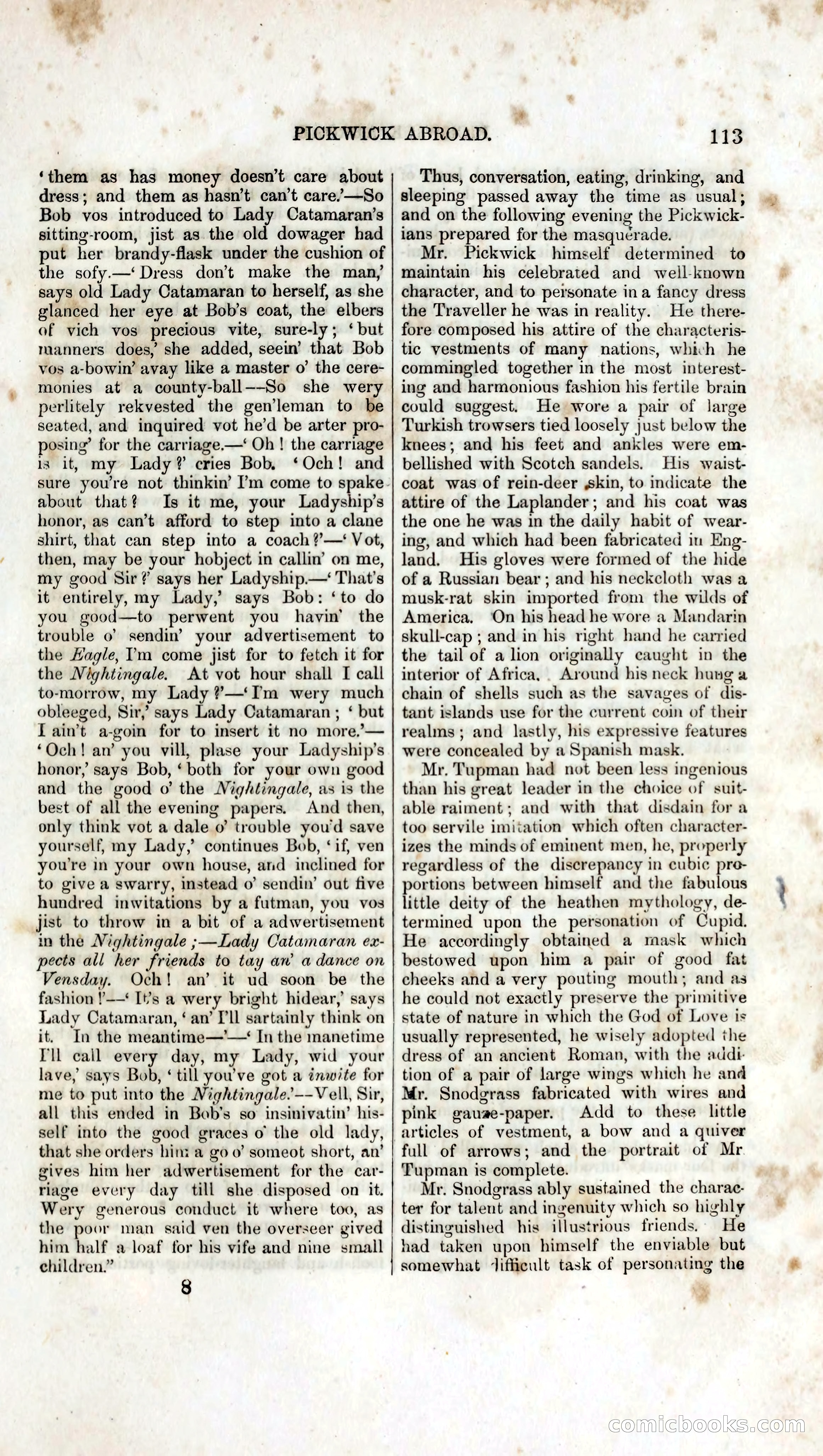 Pickwick Abroad: A Companion to the Pickwick Papers — page 125 of 400