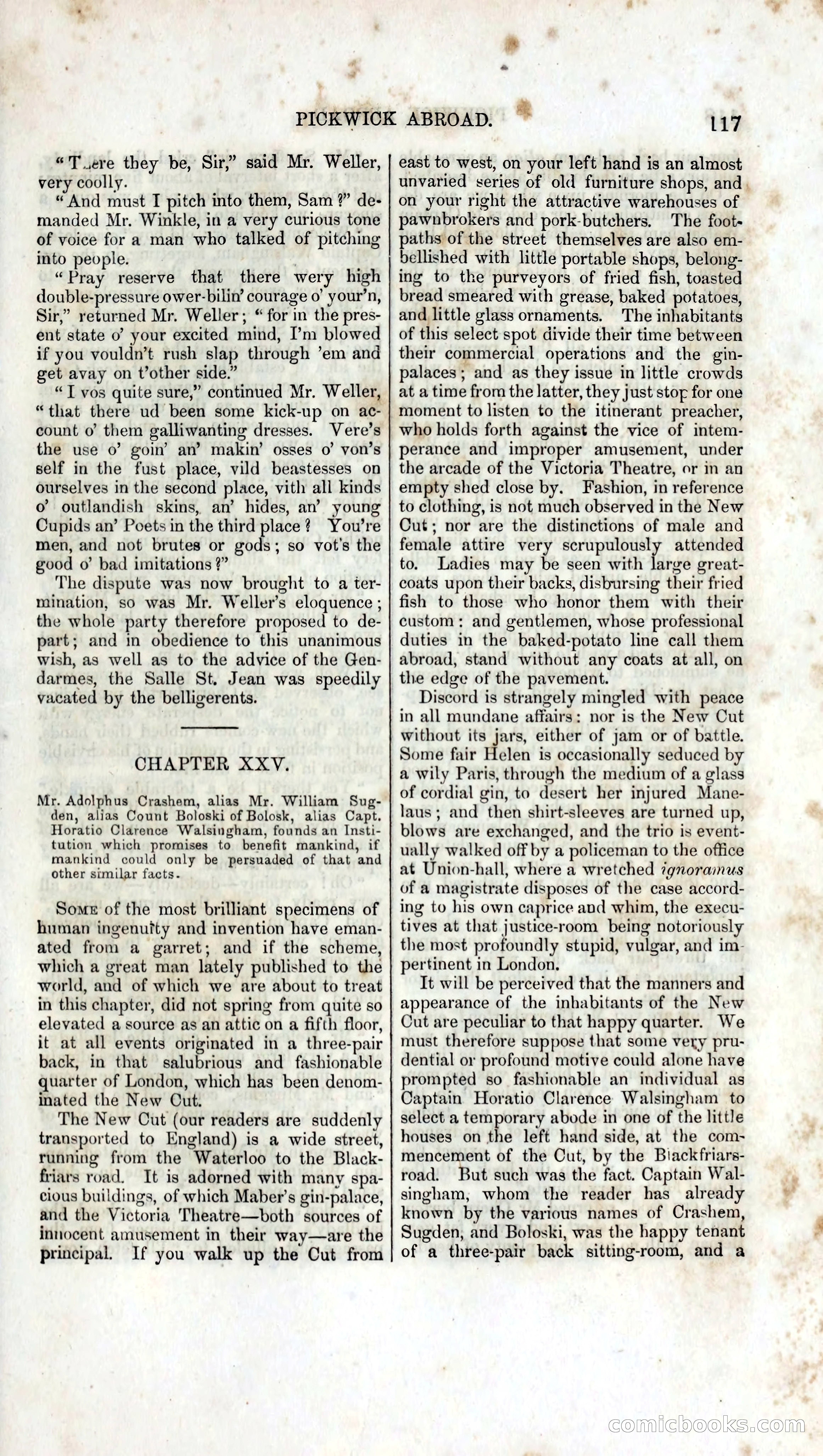 Pickwick Abroad: A Companion to the Pickwick Papers — page 129 of 400