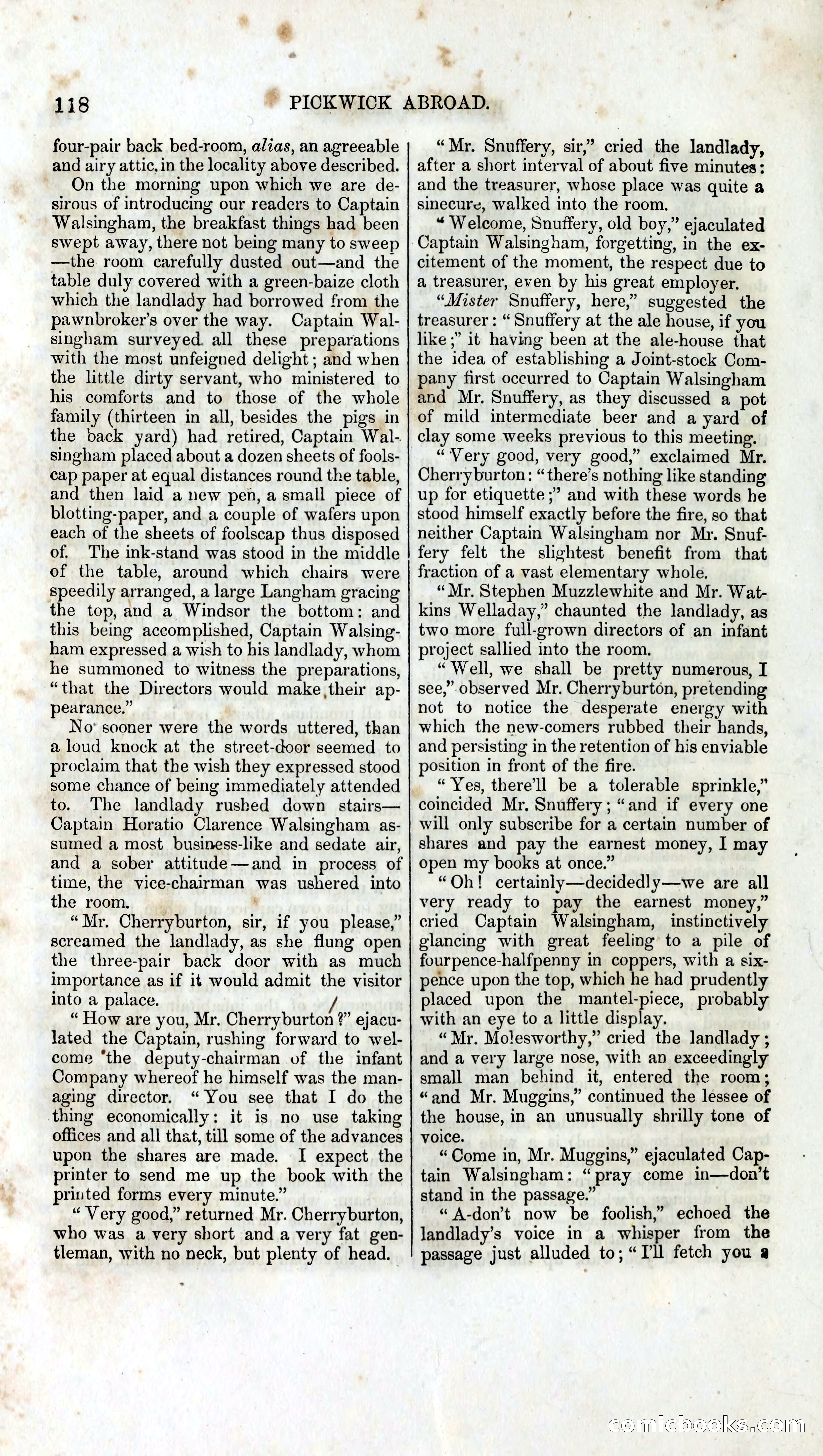 Pickwick Abroad: A Companion to the Pickwick Papers — page 130 of 400