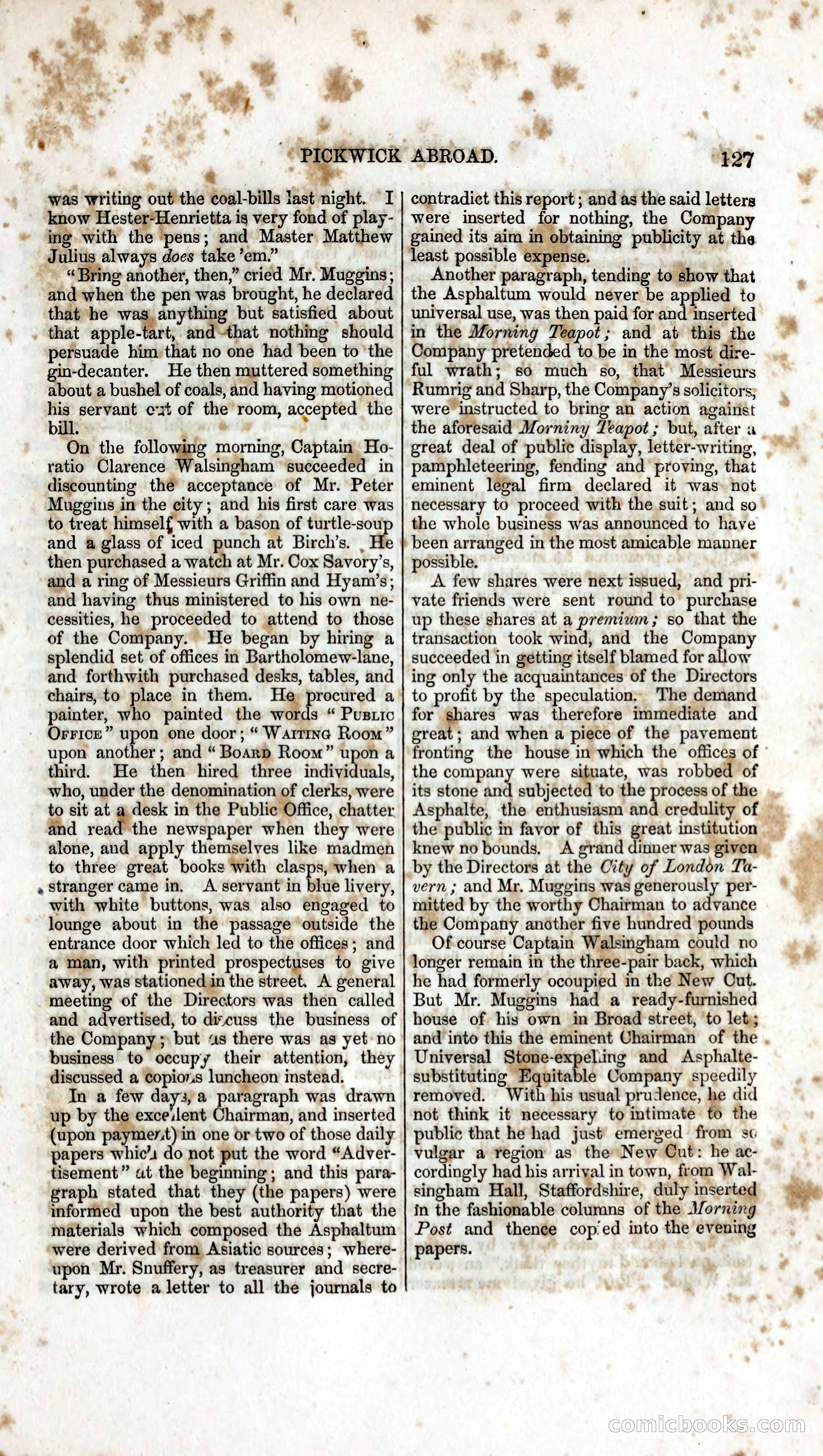 Pickwick Abroad: A Companion to the Pickwick Papers — page 141 of 400
