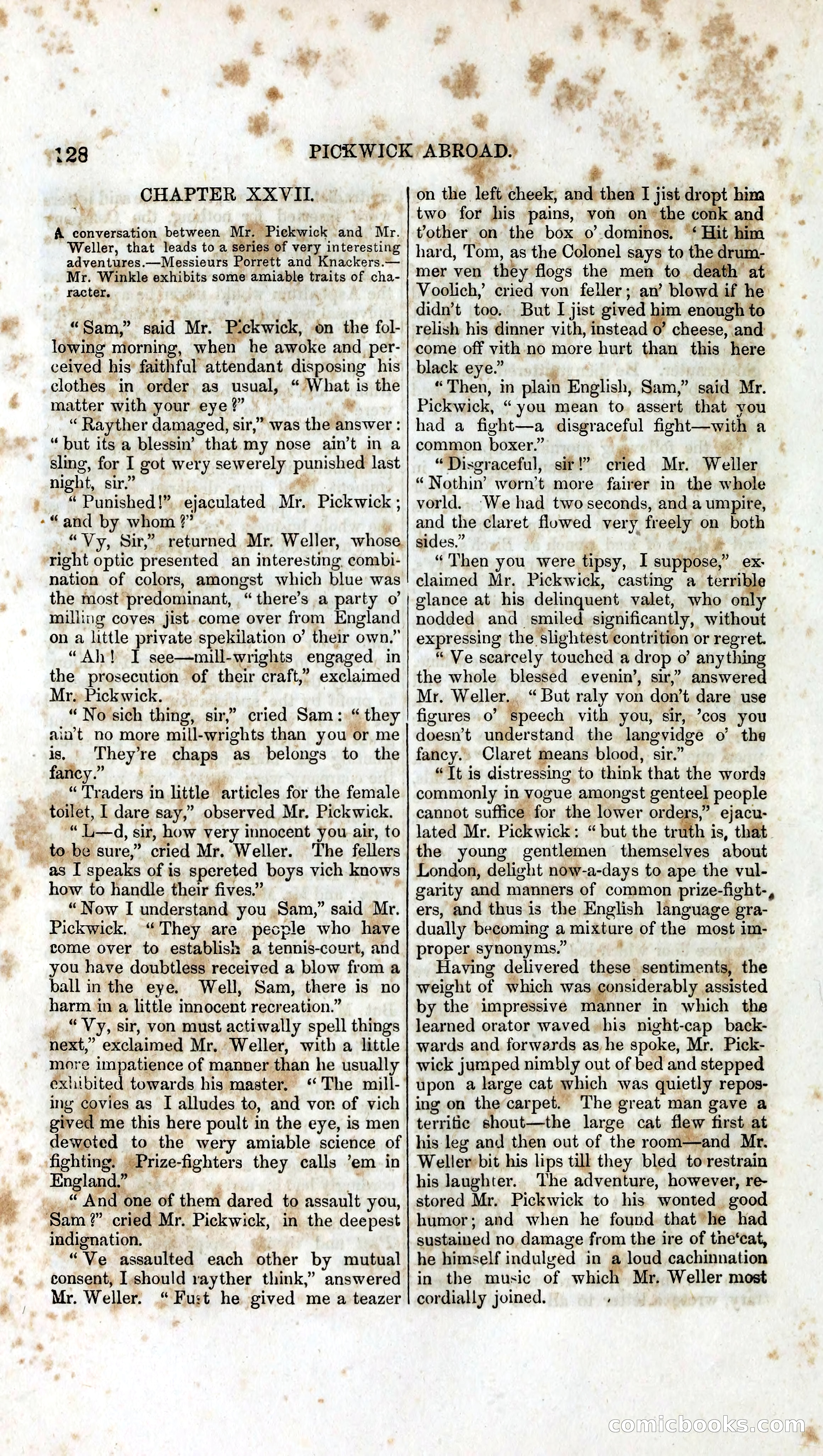 Pickwick Abroad: A Companion to the Pickwick Papers — page 142 of 400