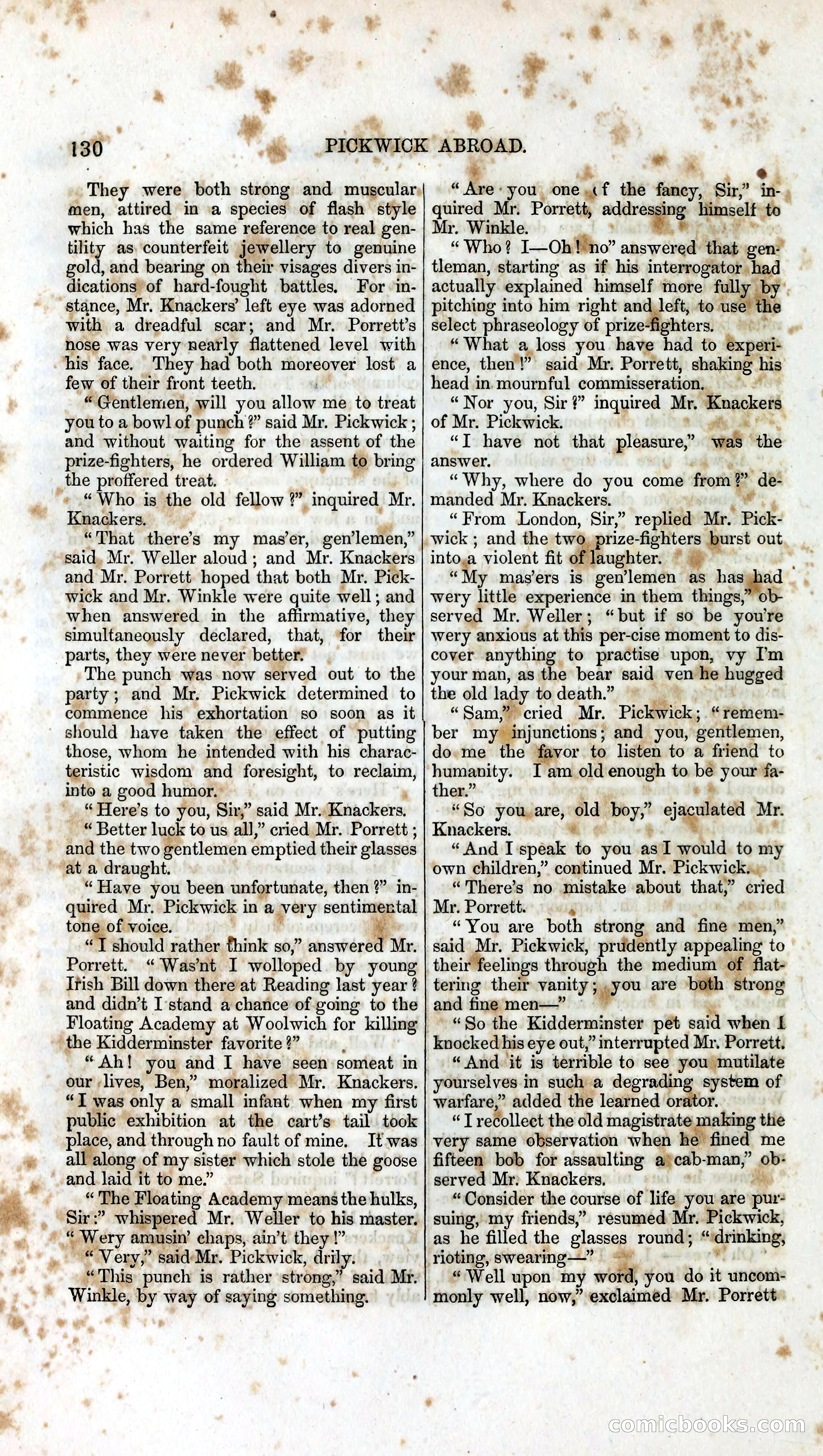 Pickwick Abroad: A Companion to the Pickwick Papers — page 144 of 400