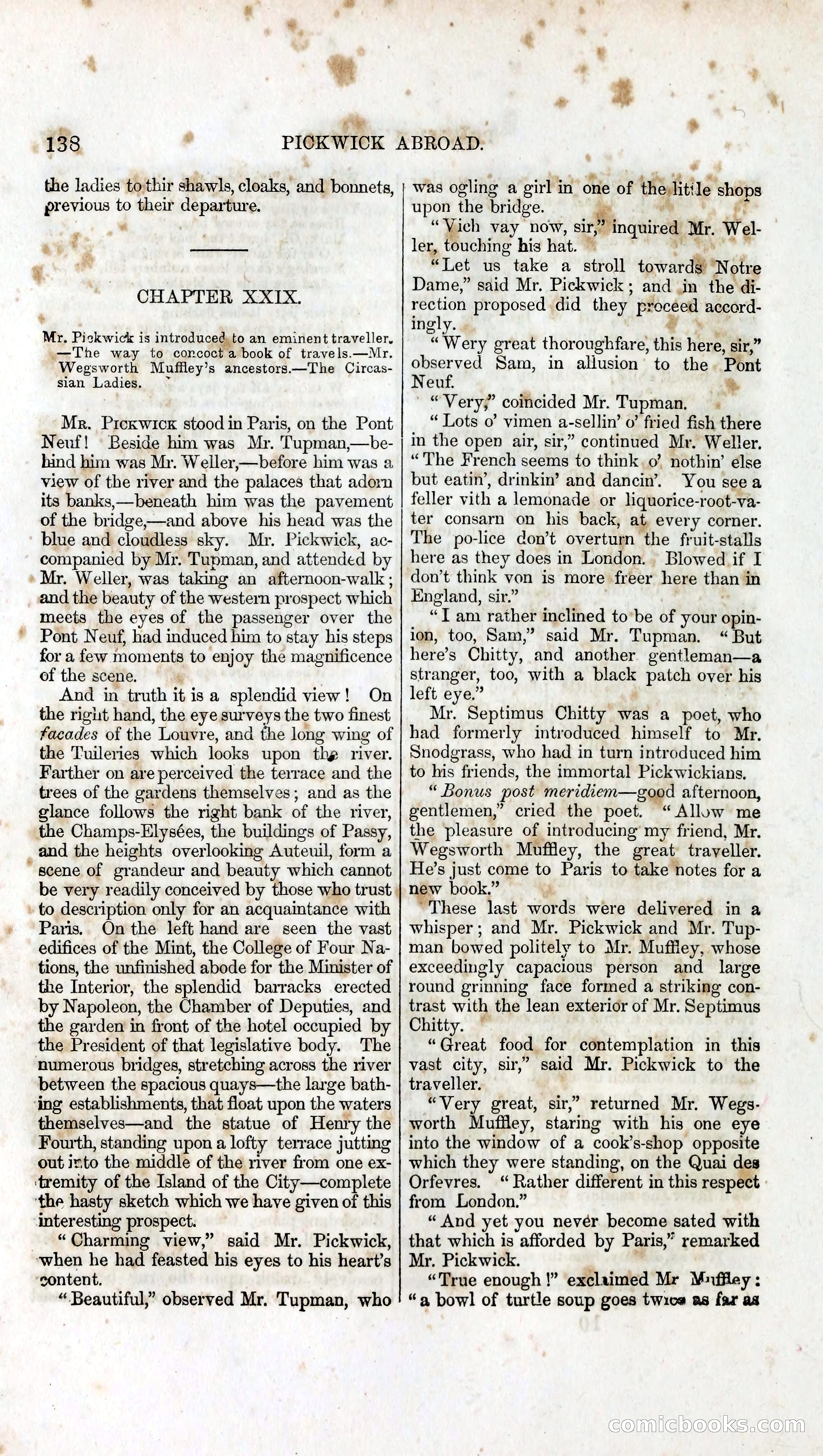 Pickwick Abroad: A Companion to the Pickwick Papers — page 152 of 400