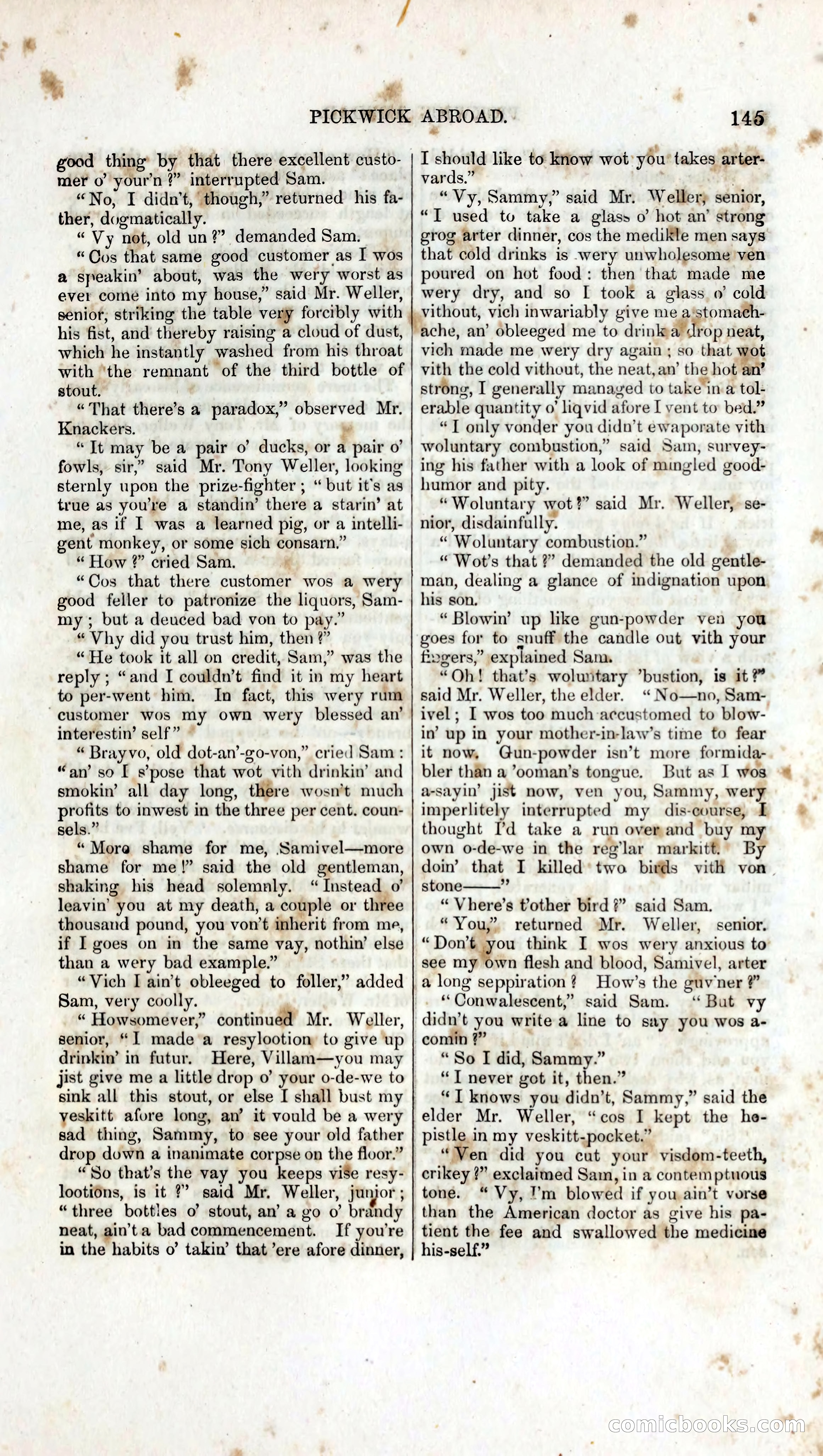 Pickwick Abroad: A Companion to the Pickwick Papers — page 159 of 400