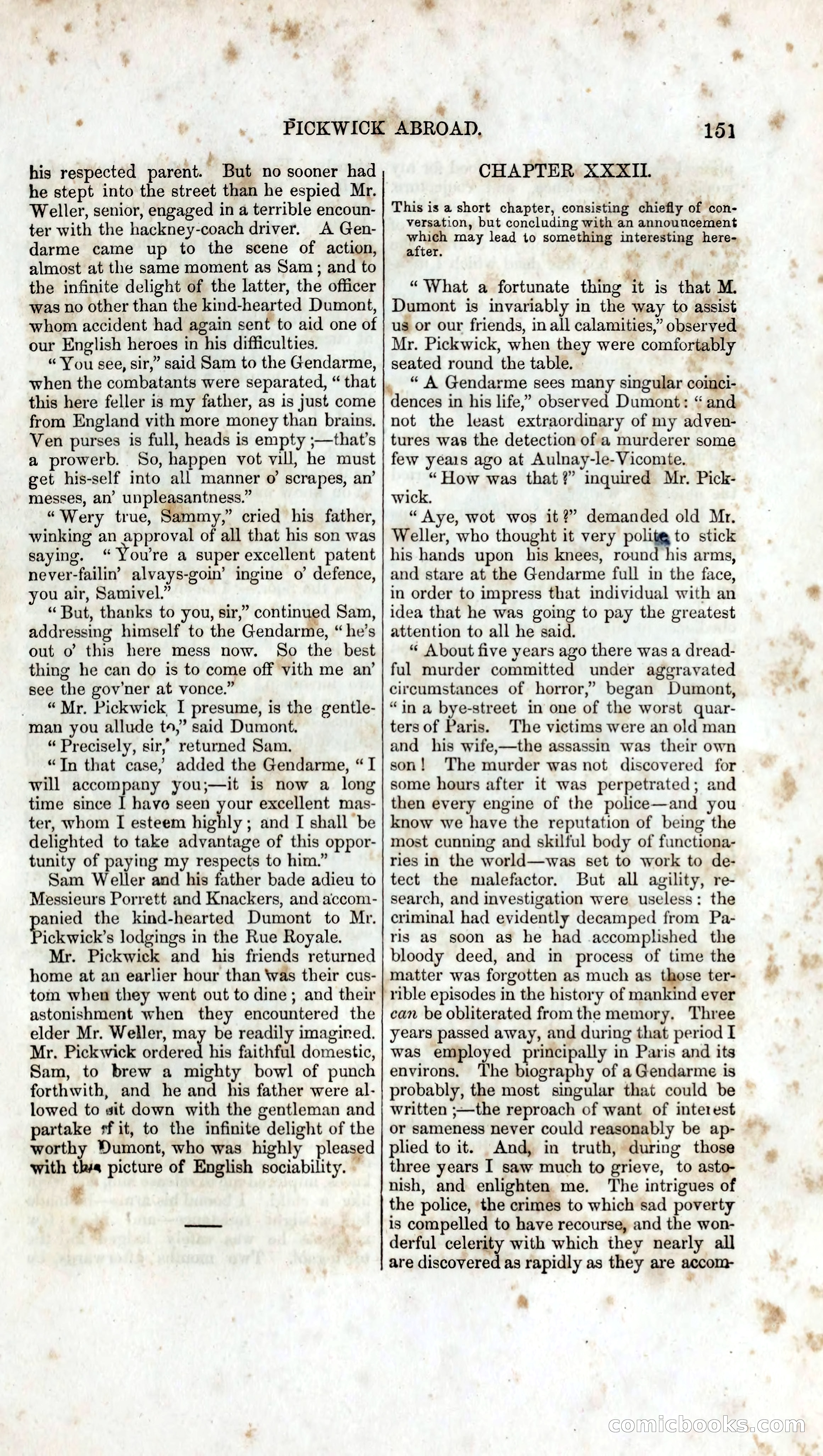 Pickwick Abroad: A Companion to the Pickwick Papers — page 165 of 400