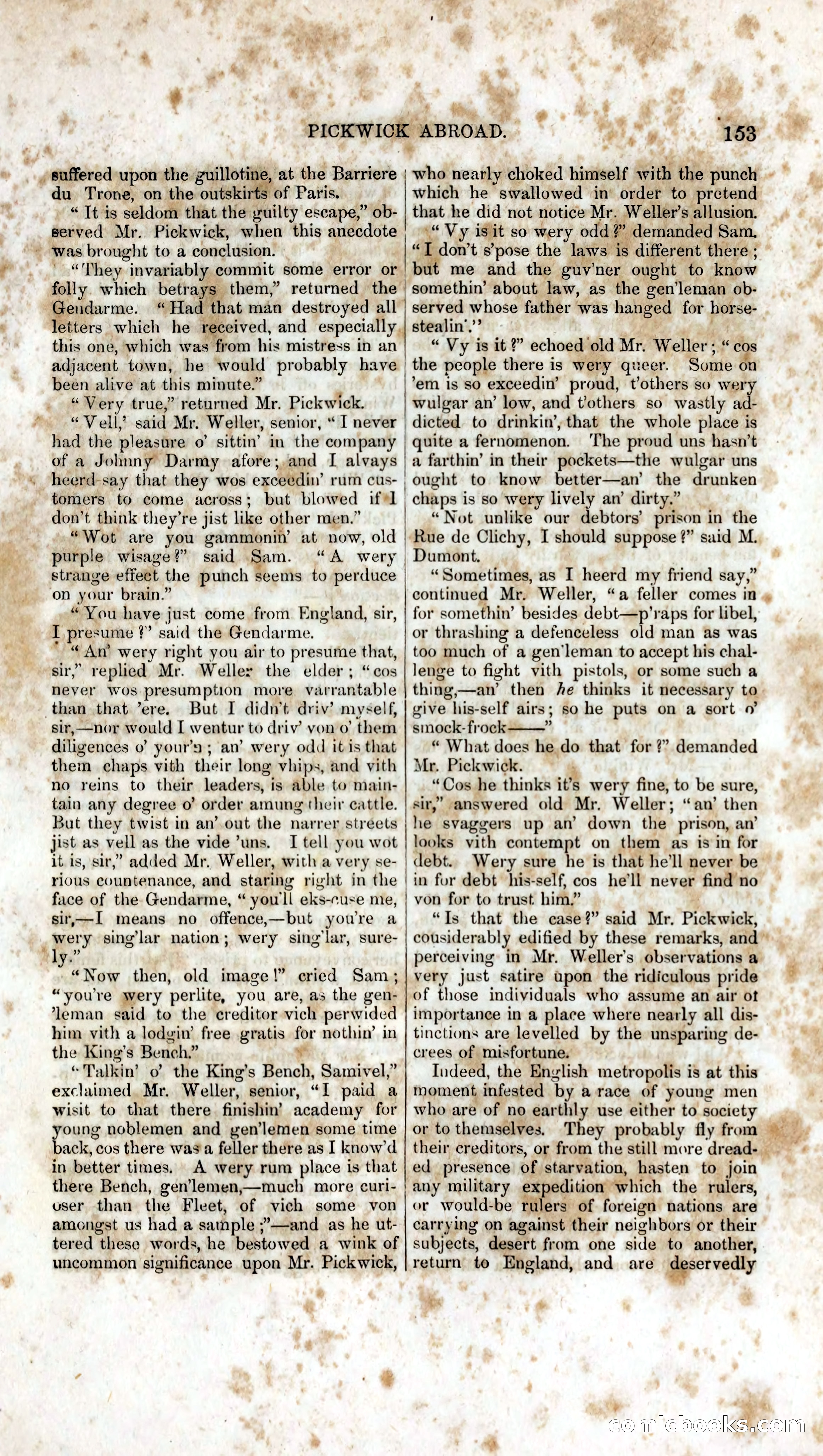 Pickwick Abroad: A Companion to the Pickwick Papers — page 169 of 400