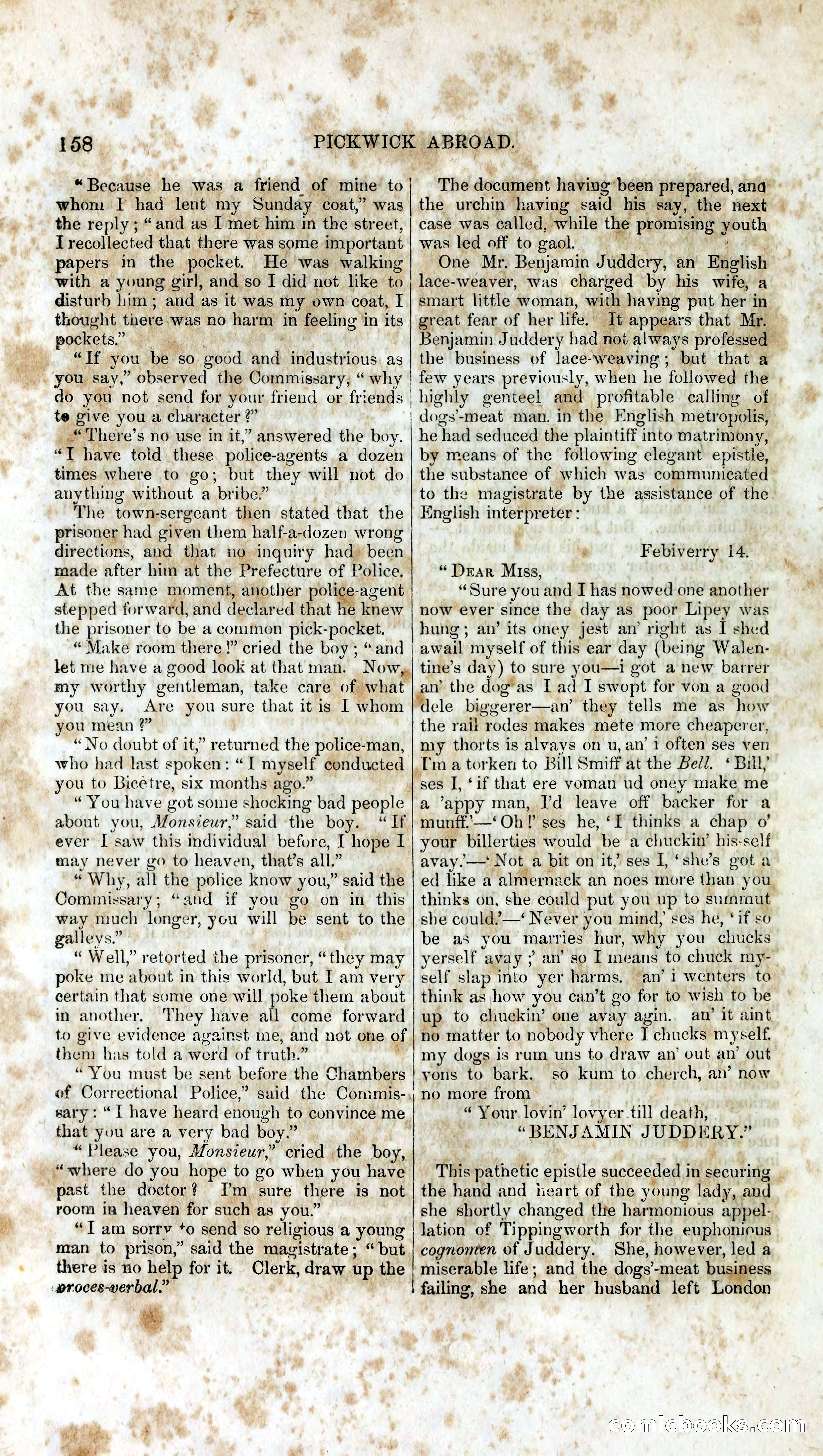 Pickwick Abroad: A Companion to the Pickwick Papers — page 174 of 400