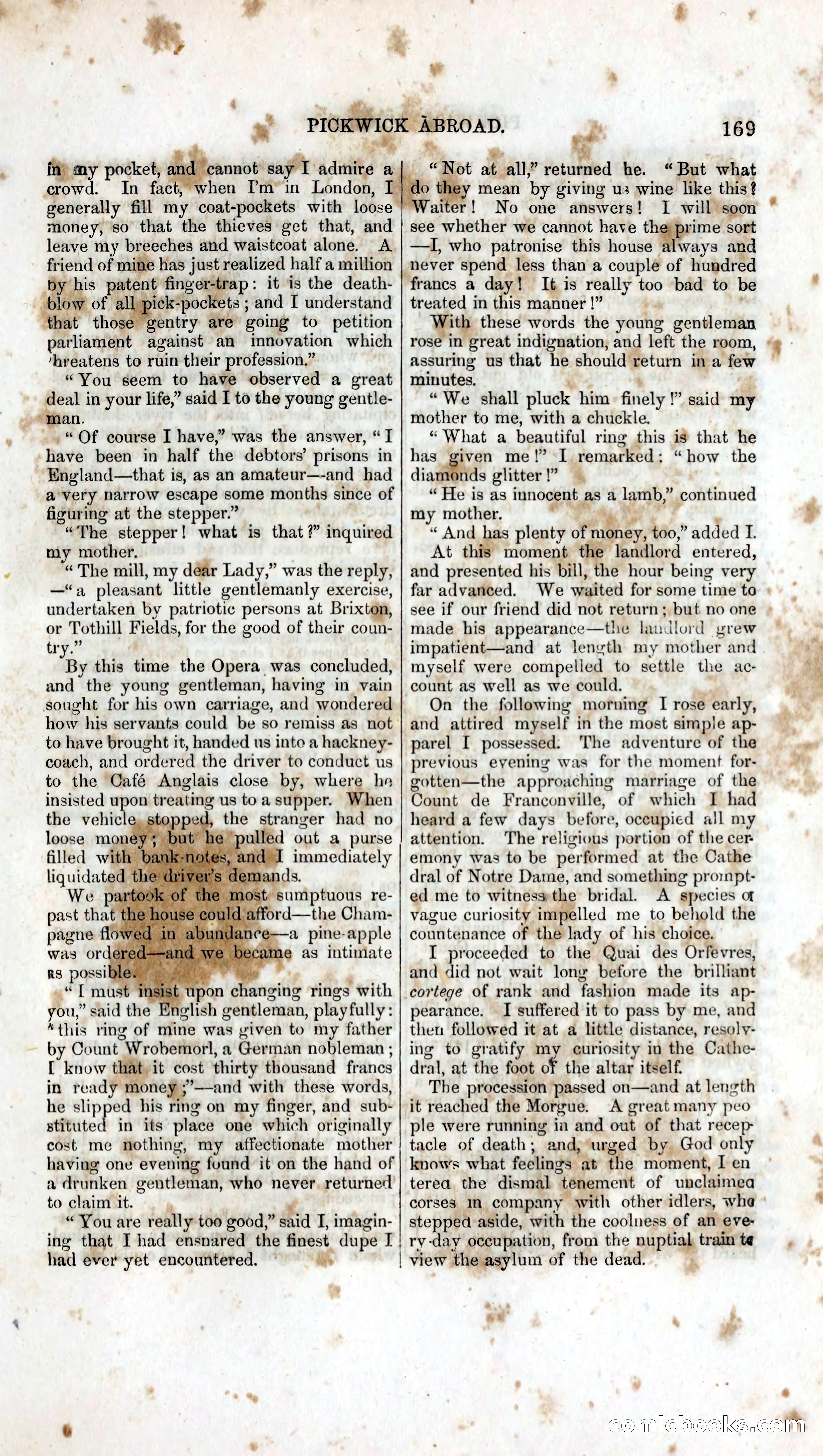 Pickwick Abroad: A Companion to the Pickwick Papers — page 185 of 400