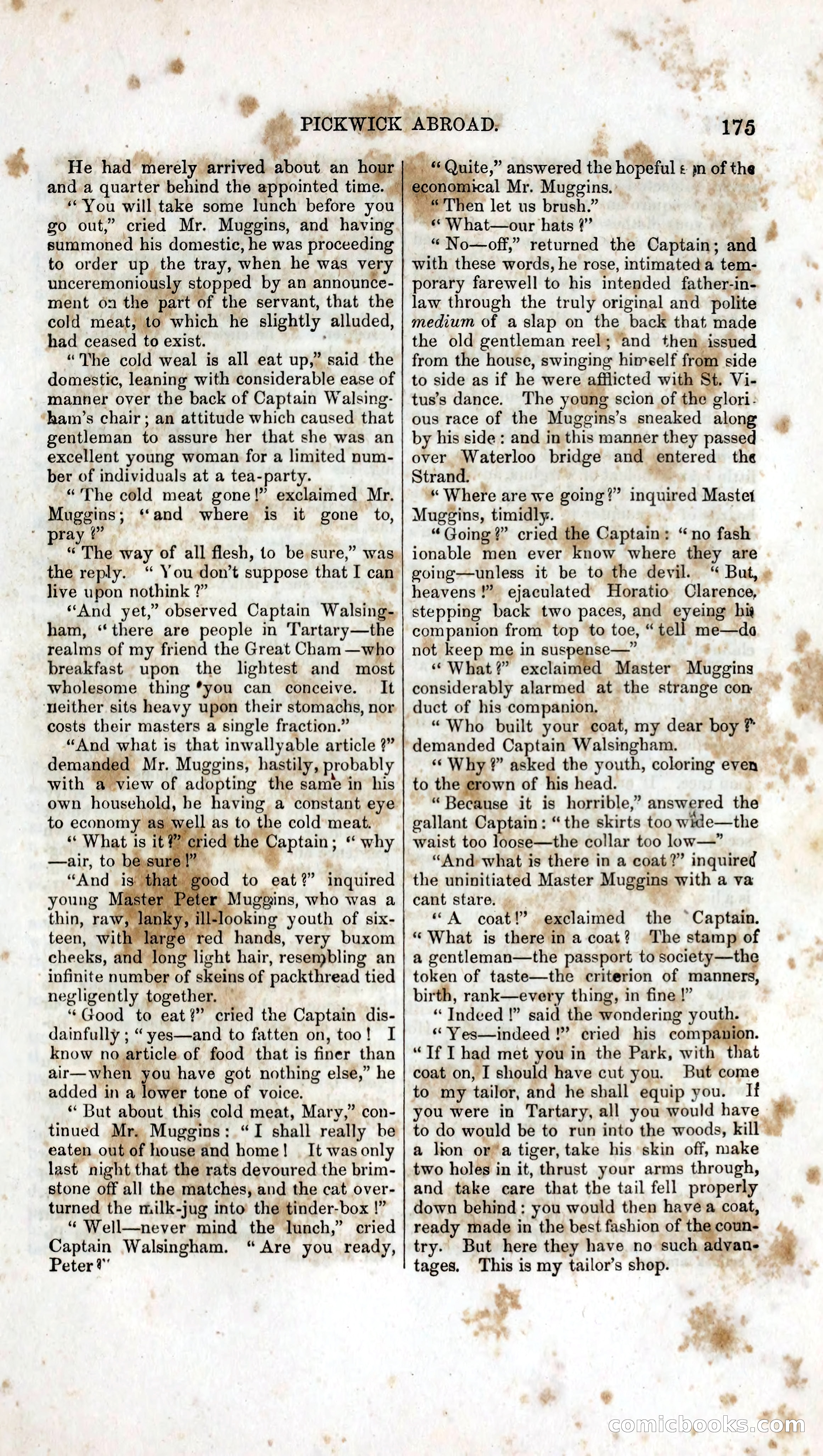 Pickwick Abroad: A Companion to the Pickwick Papers — page 191 of 400
