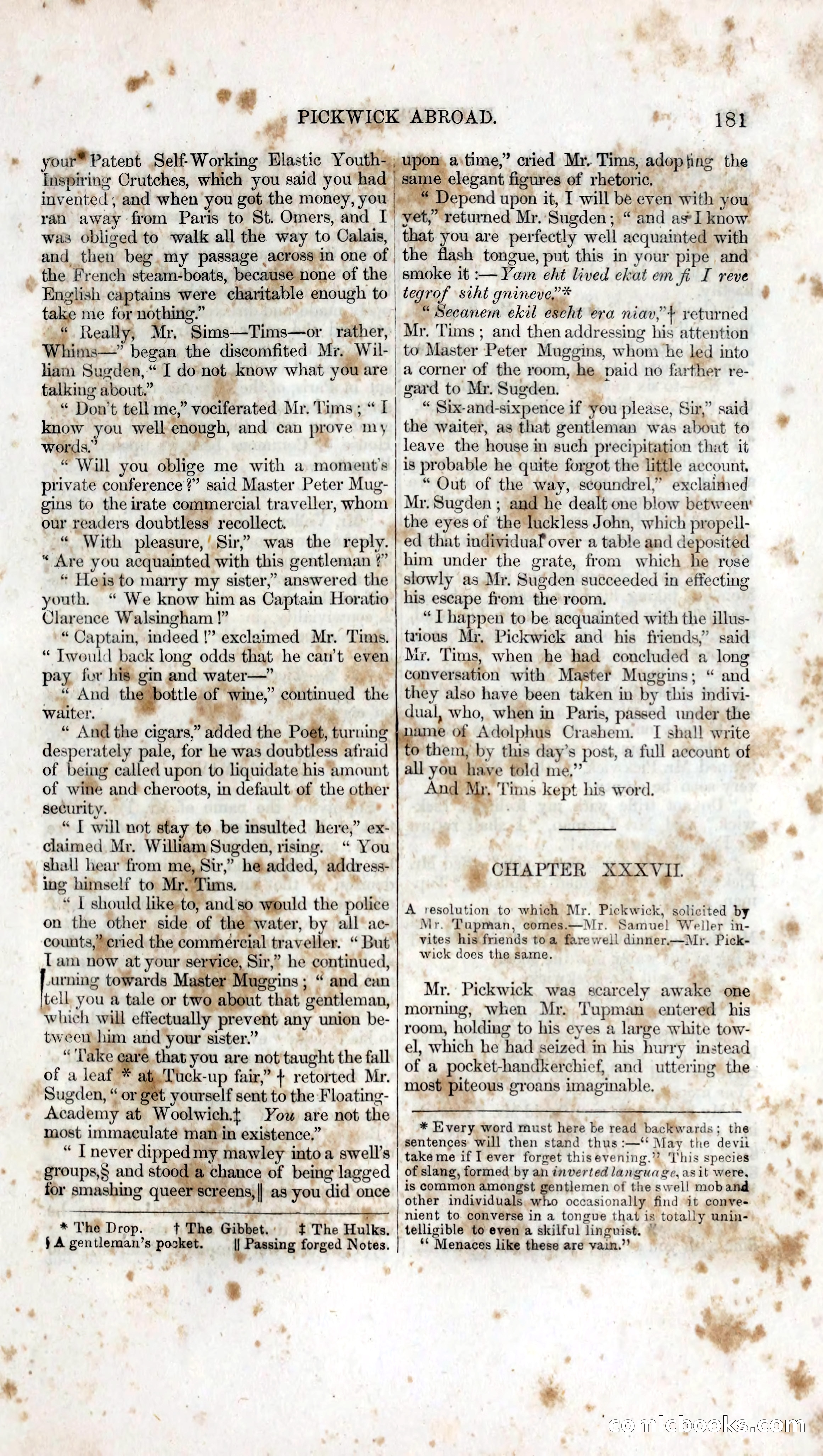 Pickwick Abroad: A Companion to the Pickwick Papers — page 197 of 400