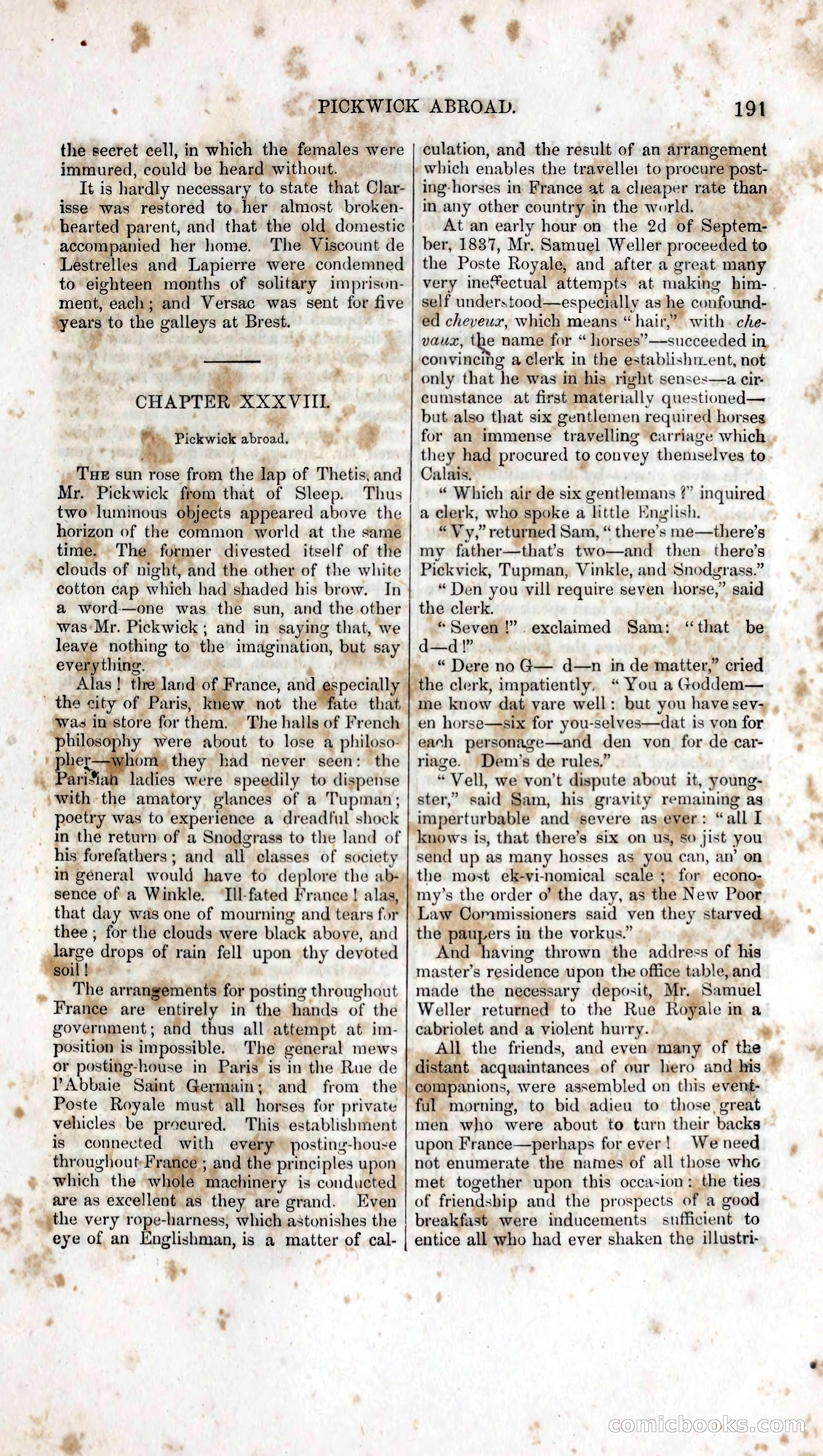 Pickwick Abroad: A Companion to the Pickwick Papers — page 207 of 400