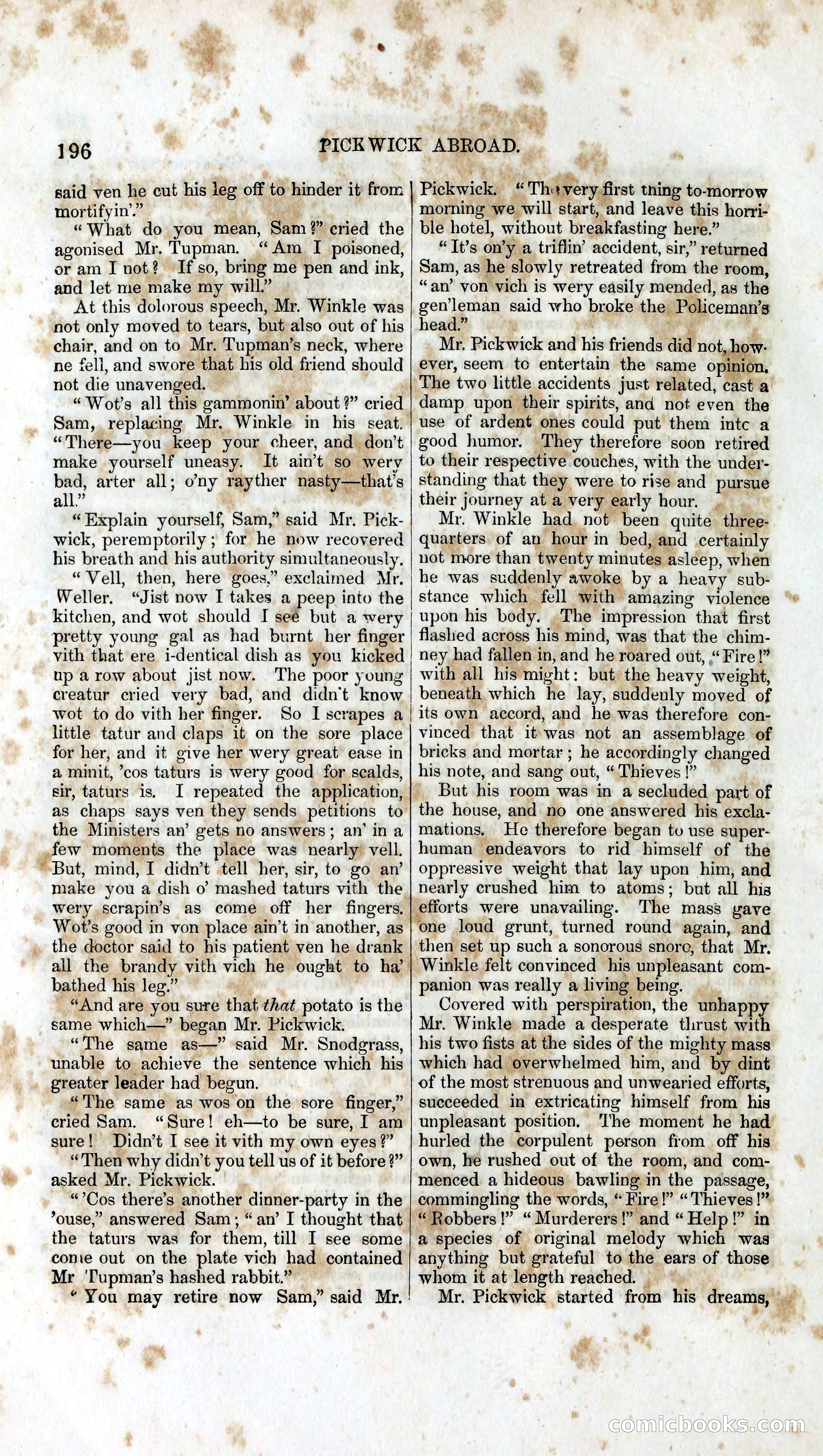 Pickwick Abroad: A Companion to the Pickwick Papers — page 212 of 400