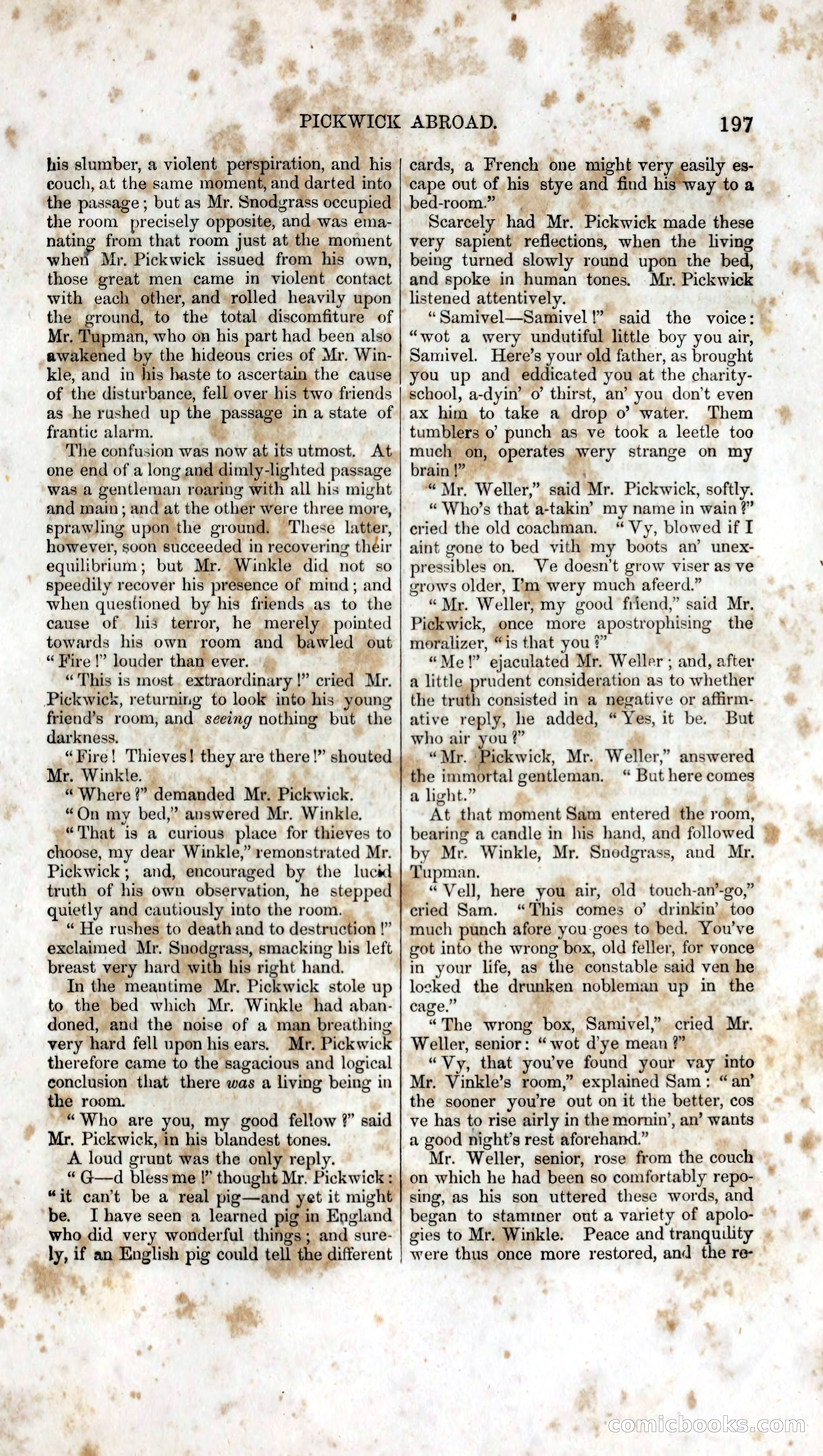 Pickwick Abroad: A Companion to the Pickwick Papers — page 213 of 400