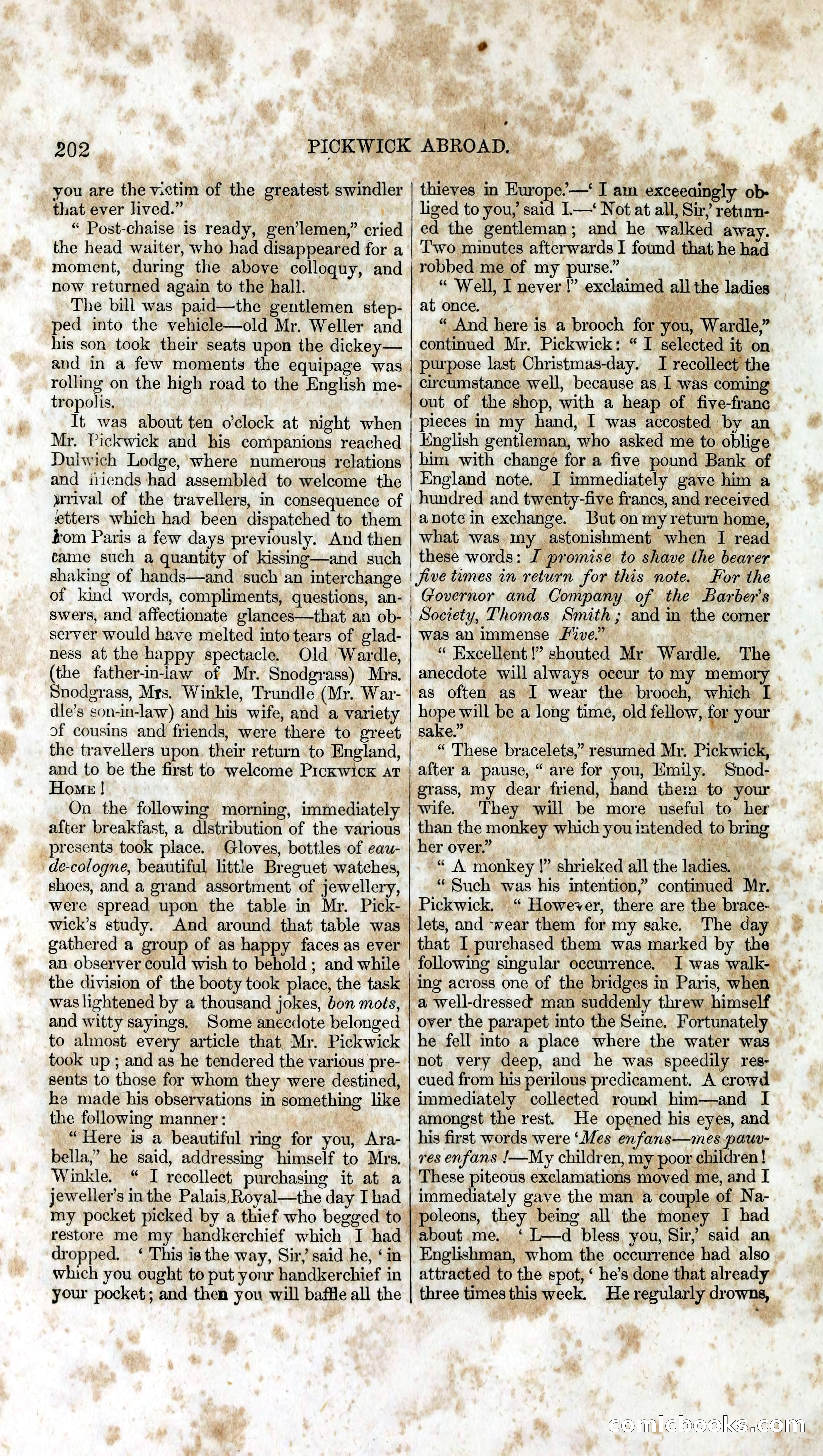 Pickwick Abroad: A Companion to the Pickwick Papers — page 218 of 400