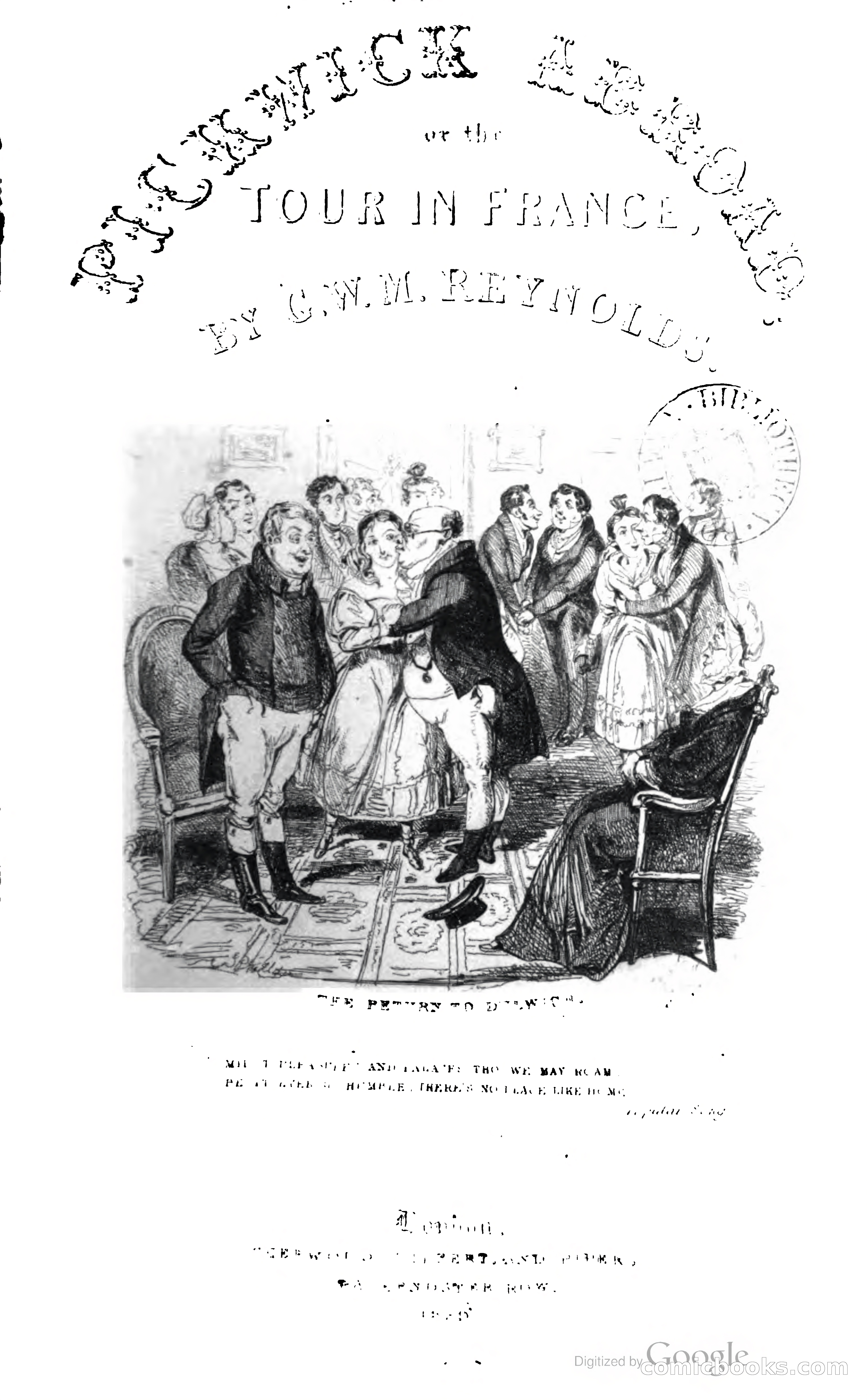 Pickwick Abroad: or, The Tour in France — page 8 of 400