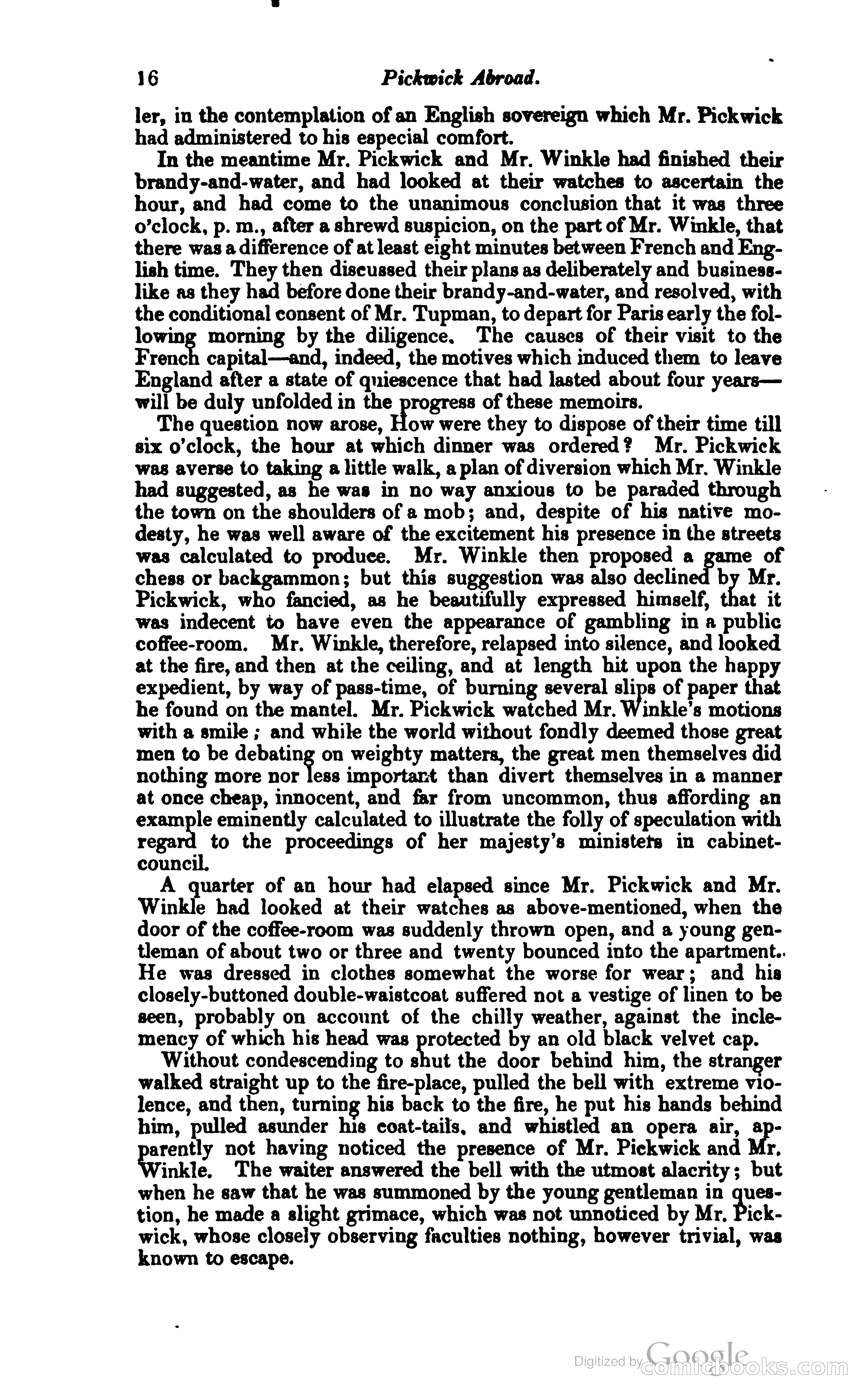 Pickwick Abroad: or, The Tour in France — page 43 of 400